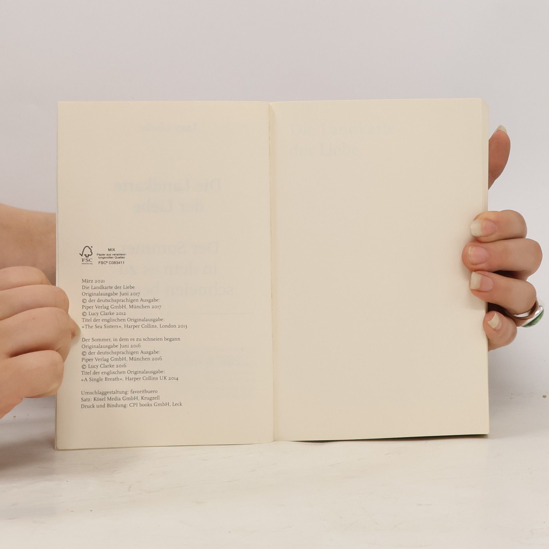 Lucy Clarke Die Landkarte der Liebe