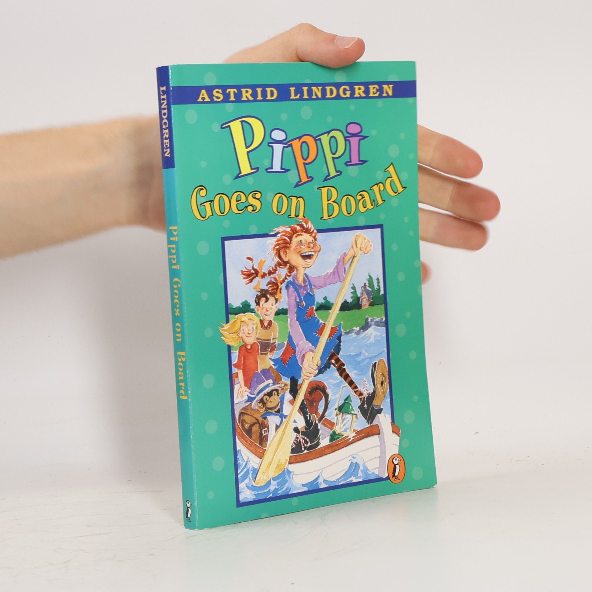 Astrid Lindgren Pippi Goes on Board. Pippi Langstrumpf geht an Bord, engl. Ausgabe