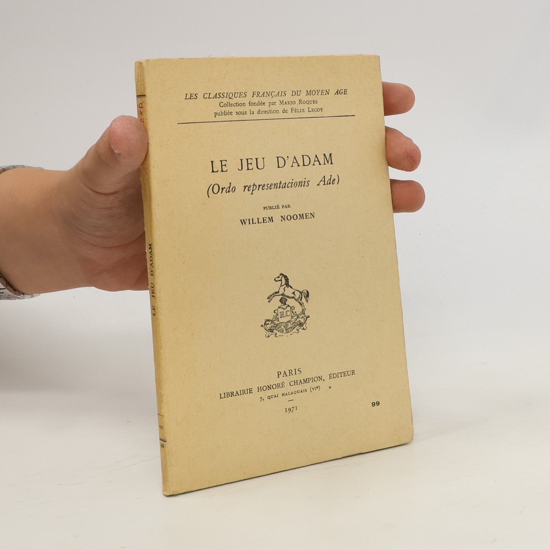 Willem Noomen Le Jeu d'Adam