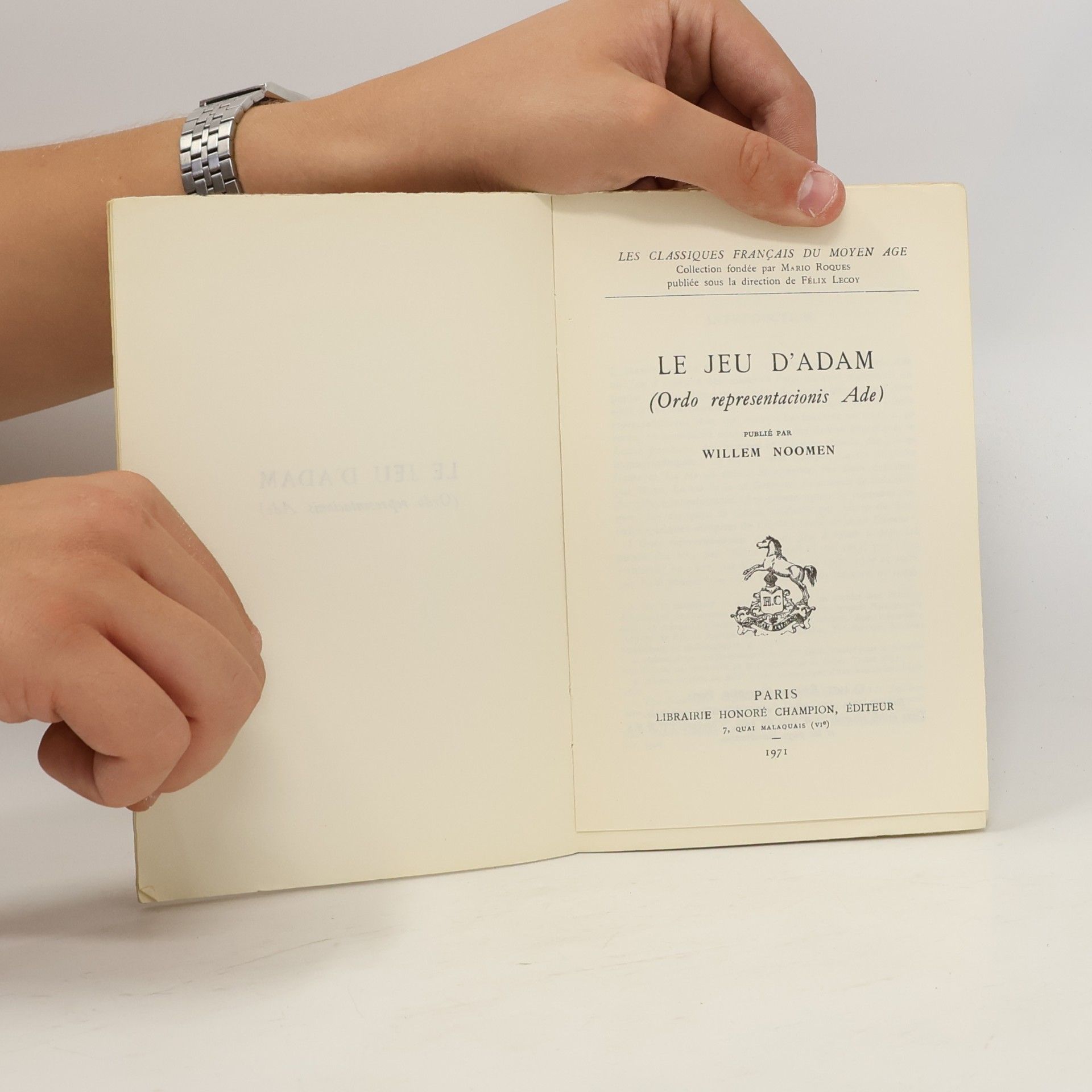 Willem Noomen Le Jeu d'Adam