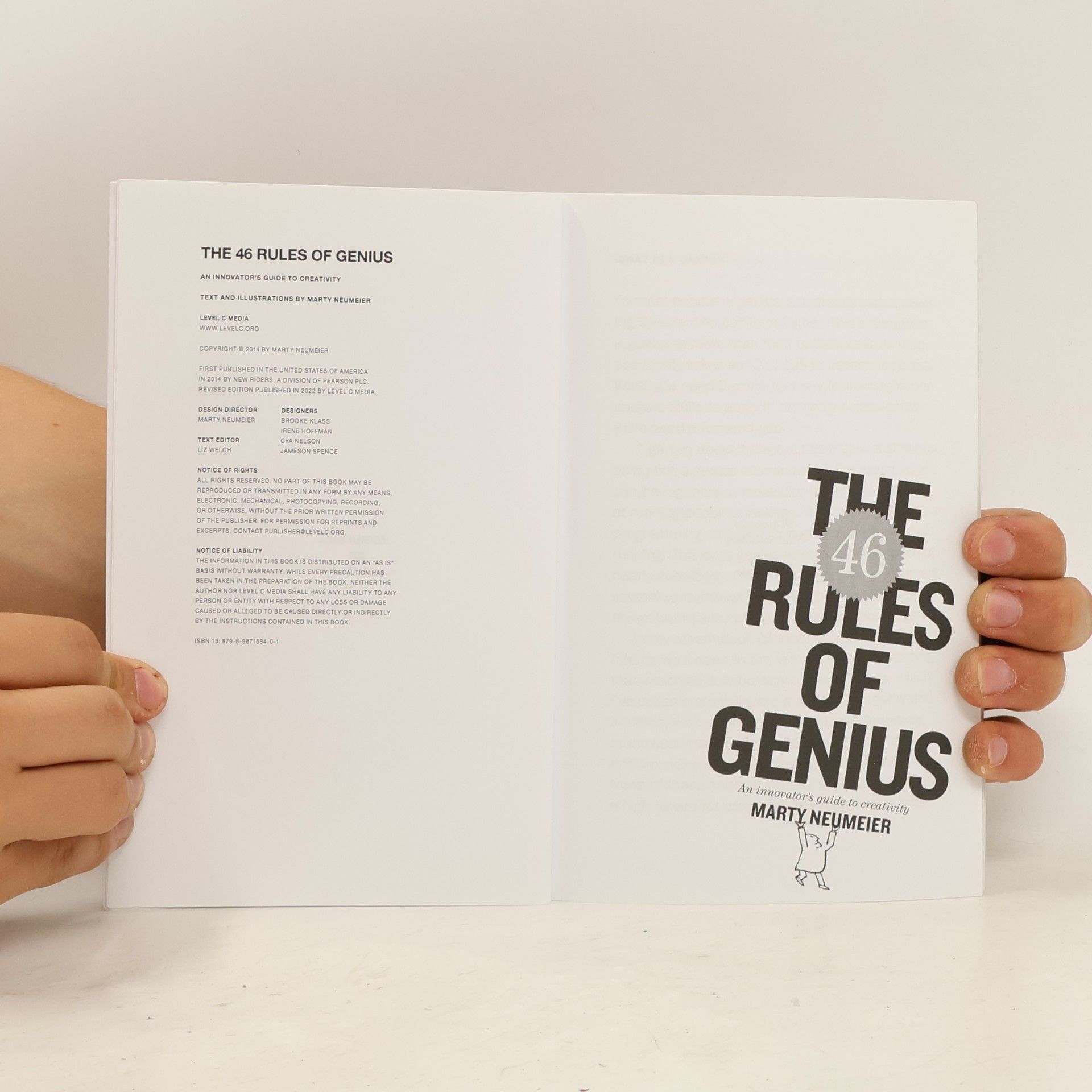 Marty Neumeier The 46 Rules of Genius