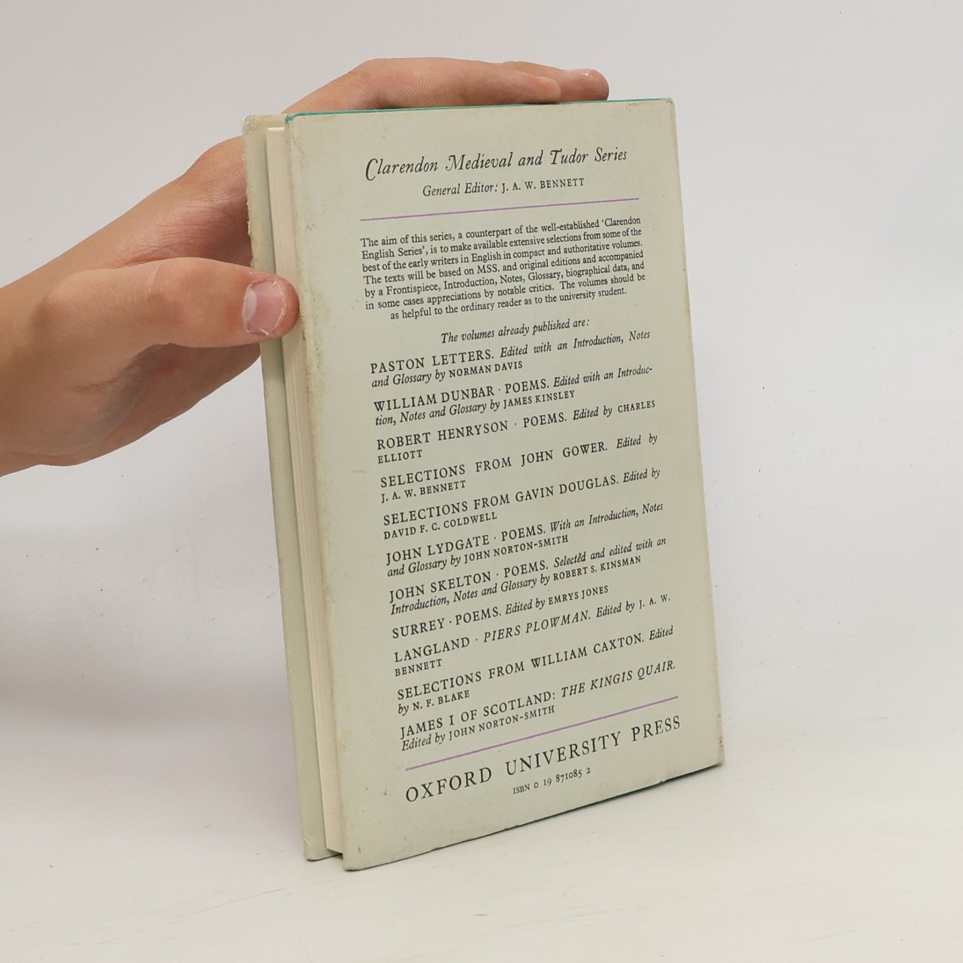 Douglas Gray A Selection of Religious Lyrics