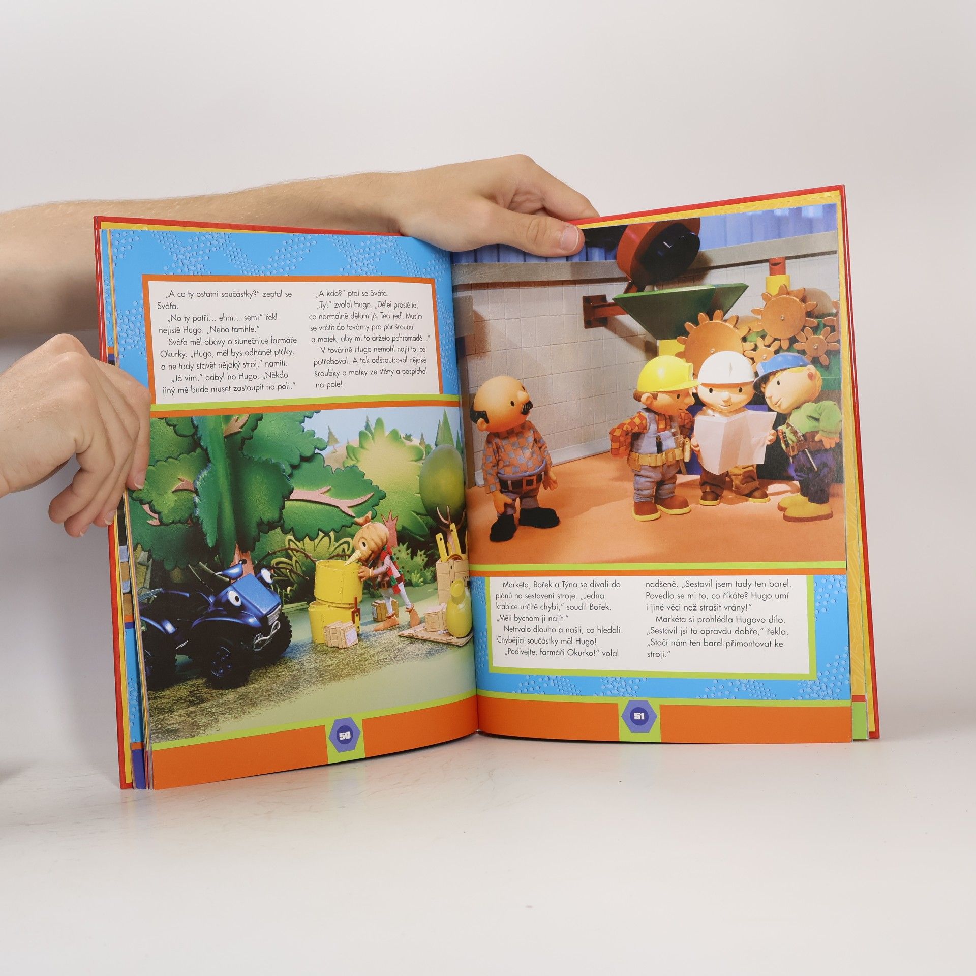 Marie Jedličková Bob the builder = Bořek stavitel : knížka na rok 2010