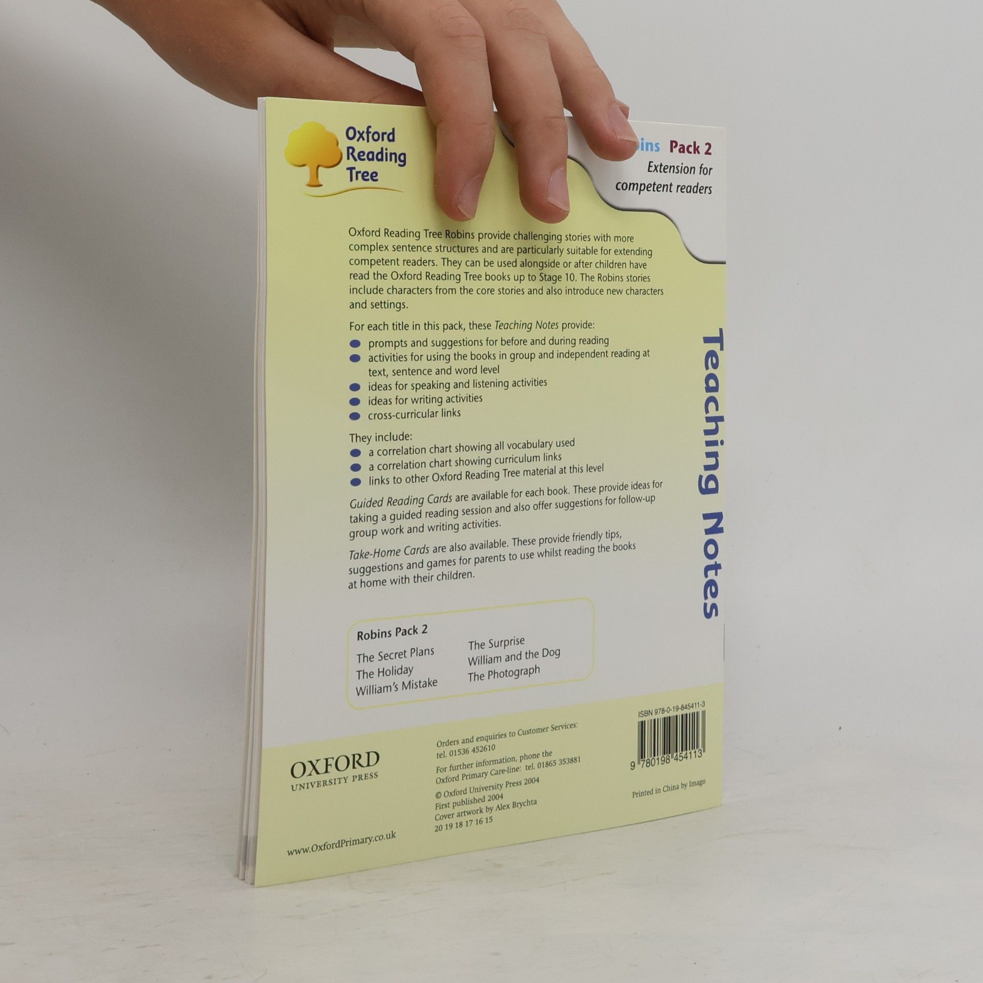 Jo Apperley Oxford Reading Tree - 2: Teaching Notes