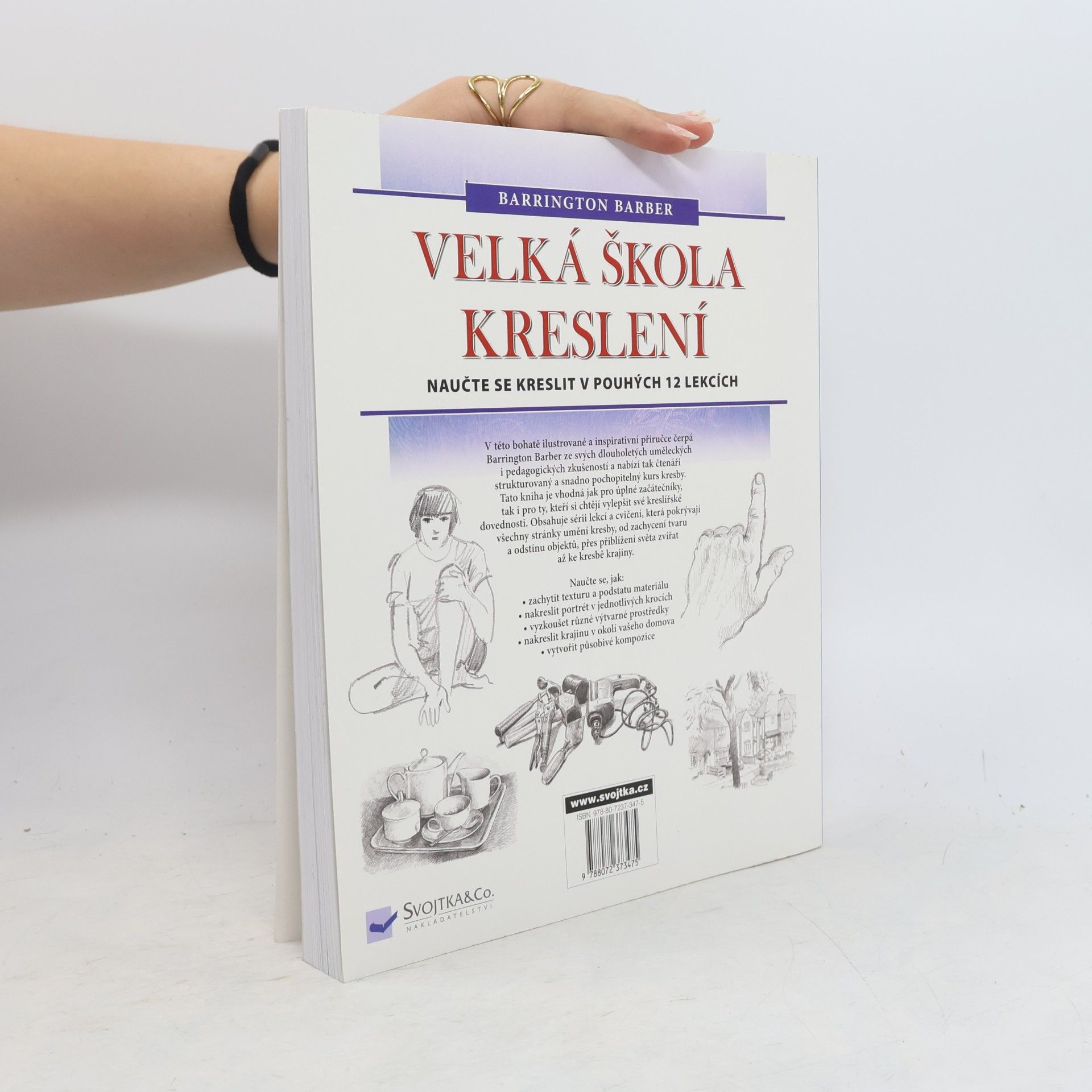 Barrington Barber Velká škola kreslení : Naučte se kreslit v pouhých 12 lekcích