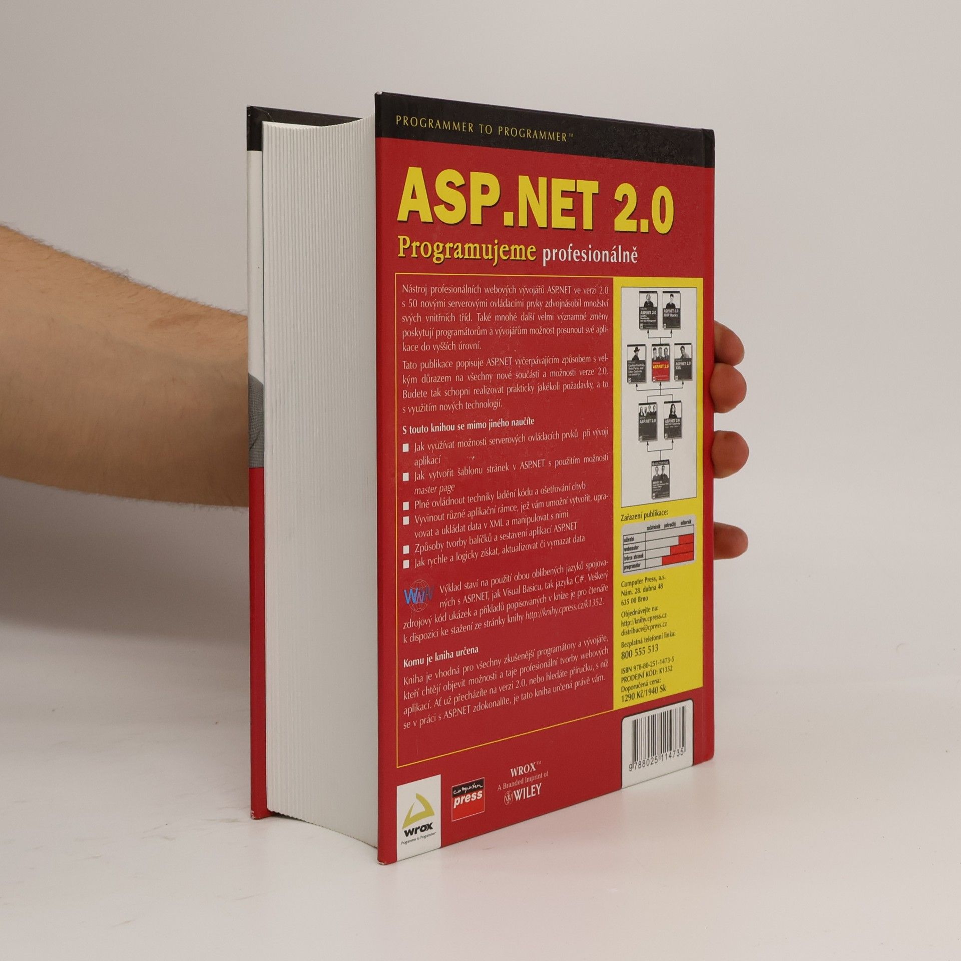 Bill Evjen ASP.NET 2.0 : programujeme profesionálně