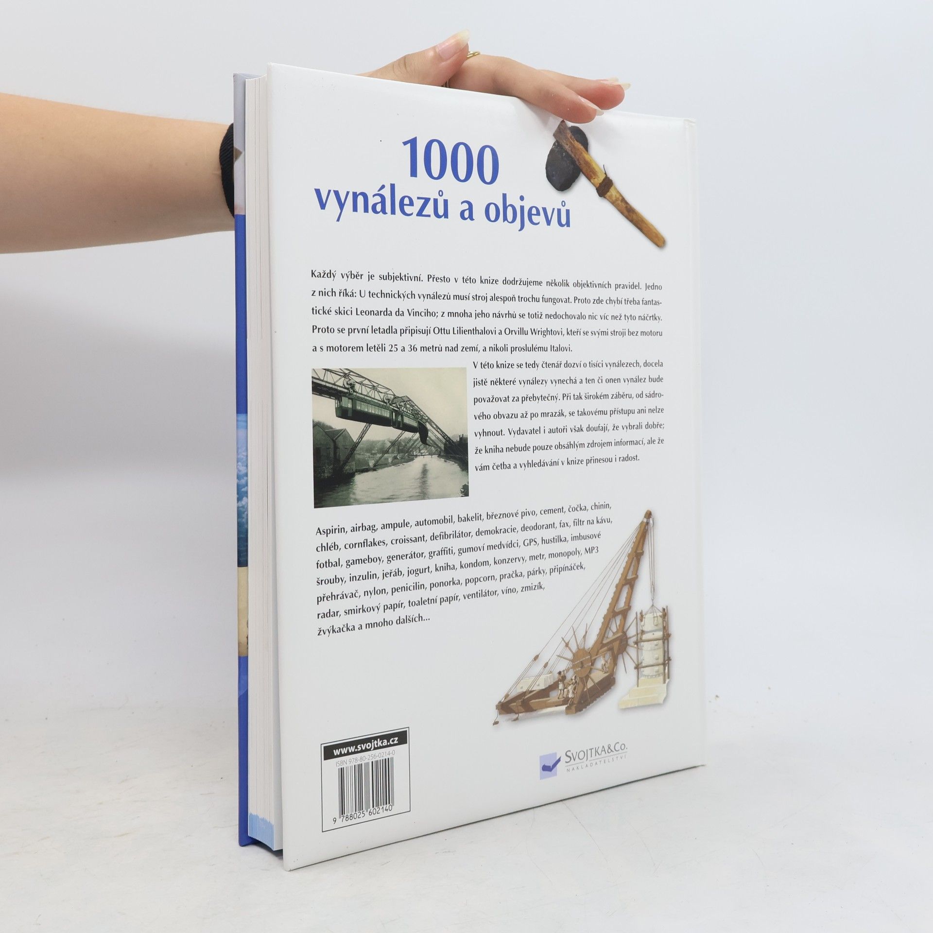 Various authors 1000 vynálezů a objevů : [od pazourku k laseru] Tisíc vynálezů a objevů
