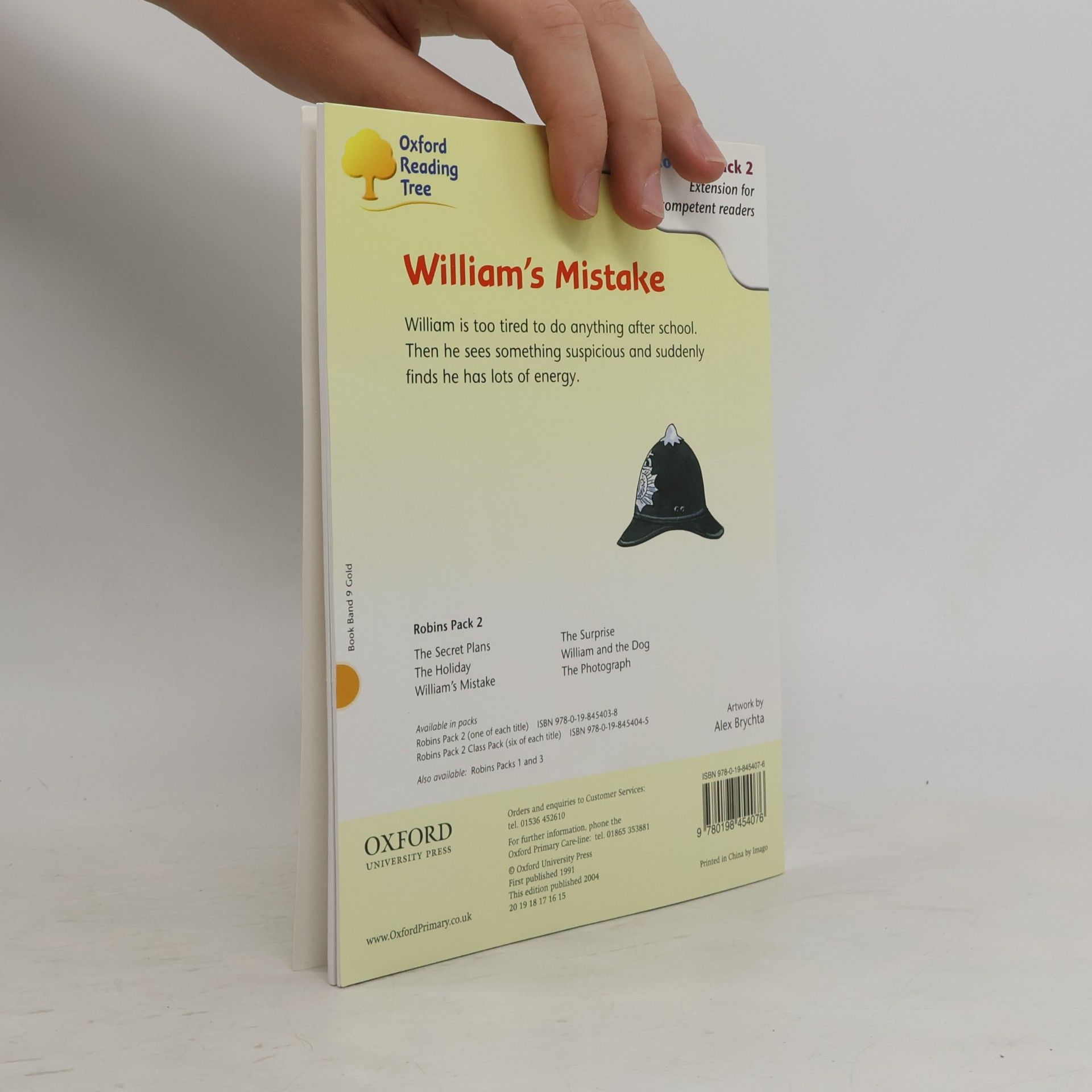 Roderick Hunt Oxford Reading Tree: Robins - 2: William's Mistake