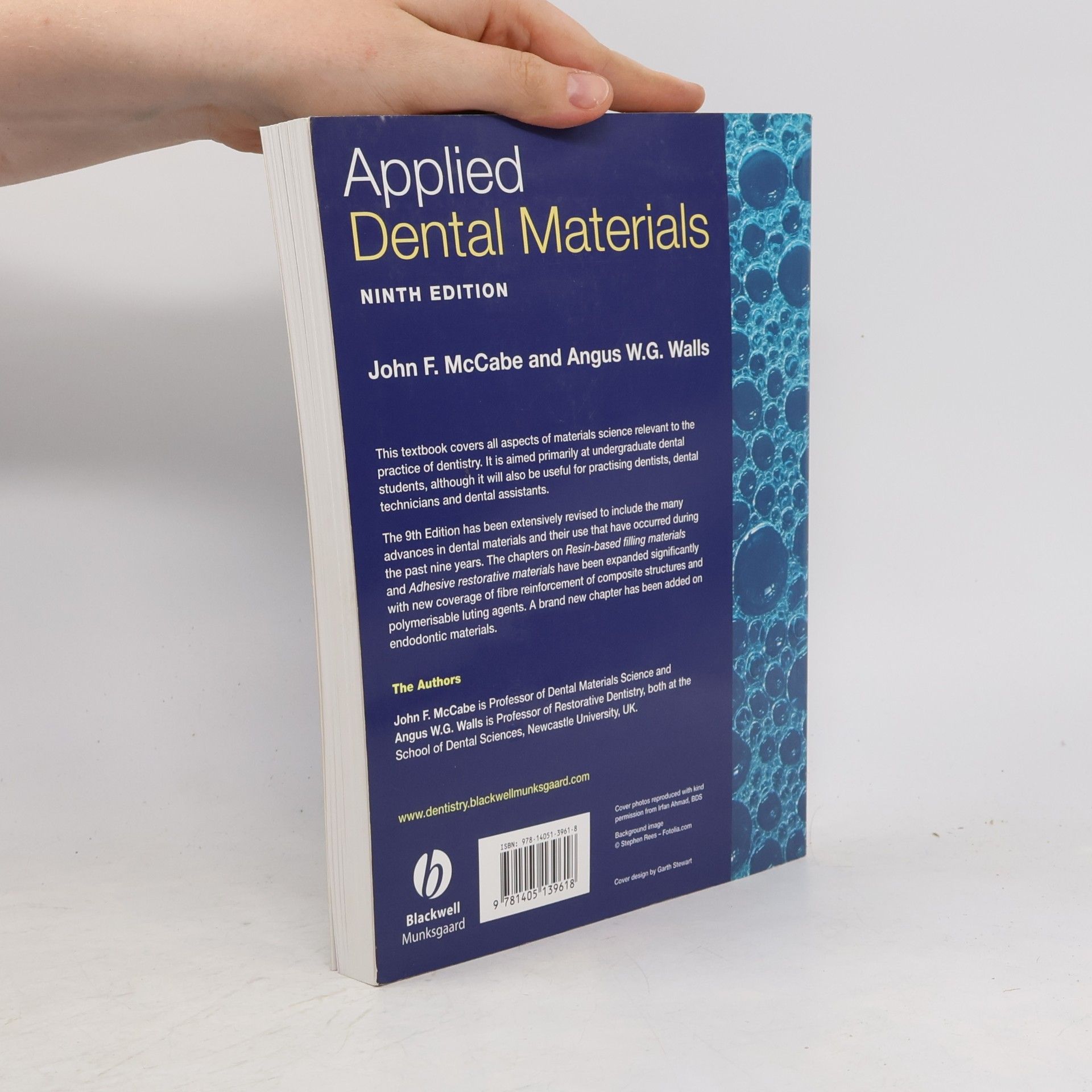 John F. McCabe Applied Dental Materials