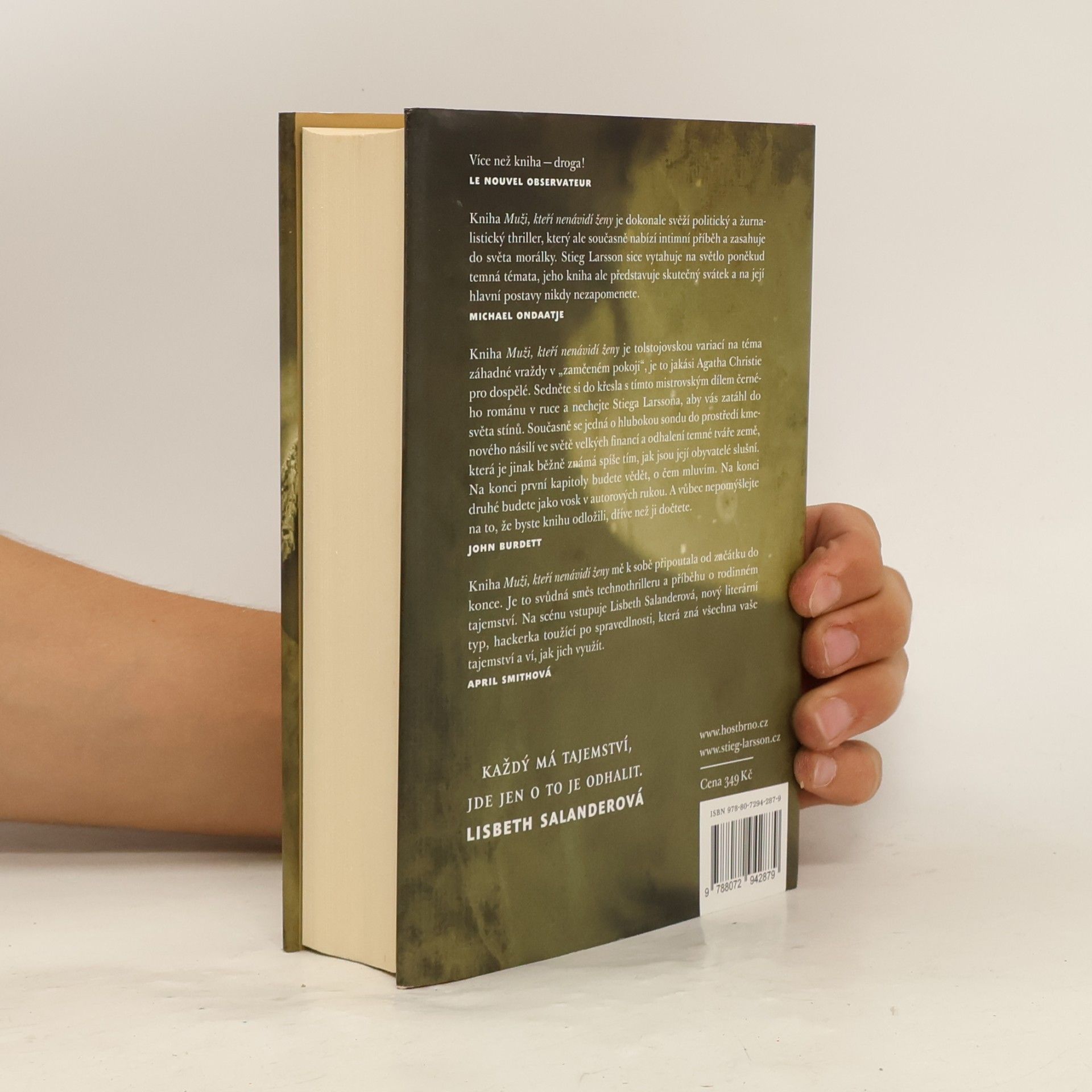 Stieg Larsson Muži, kteří nenávidí ženy