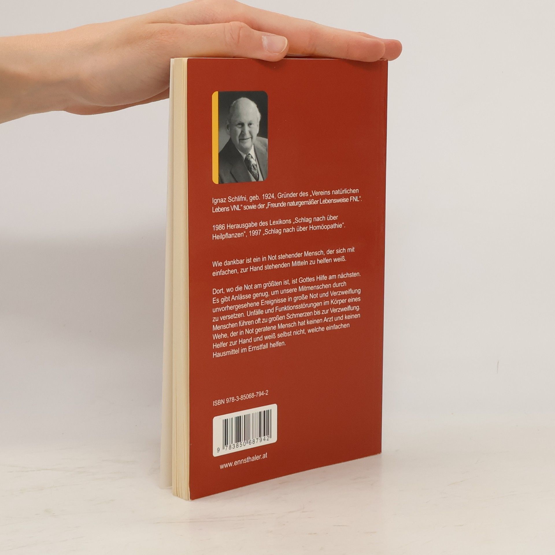 Ignaz Schliffni Schlifnis Schriftenreihe - 3: Schlag nach über Hausmittel
