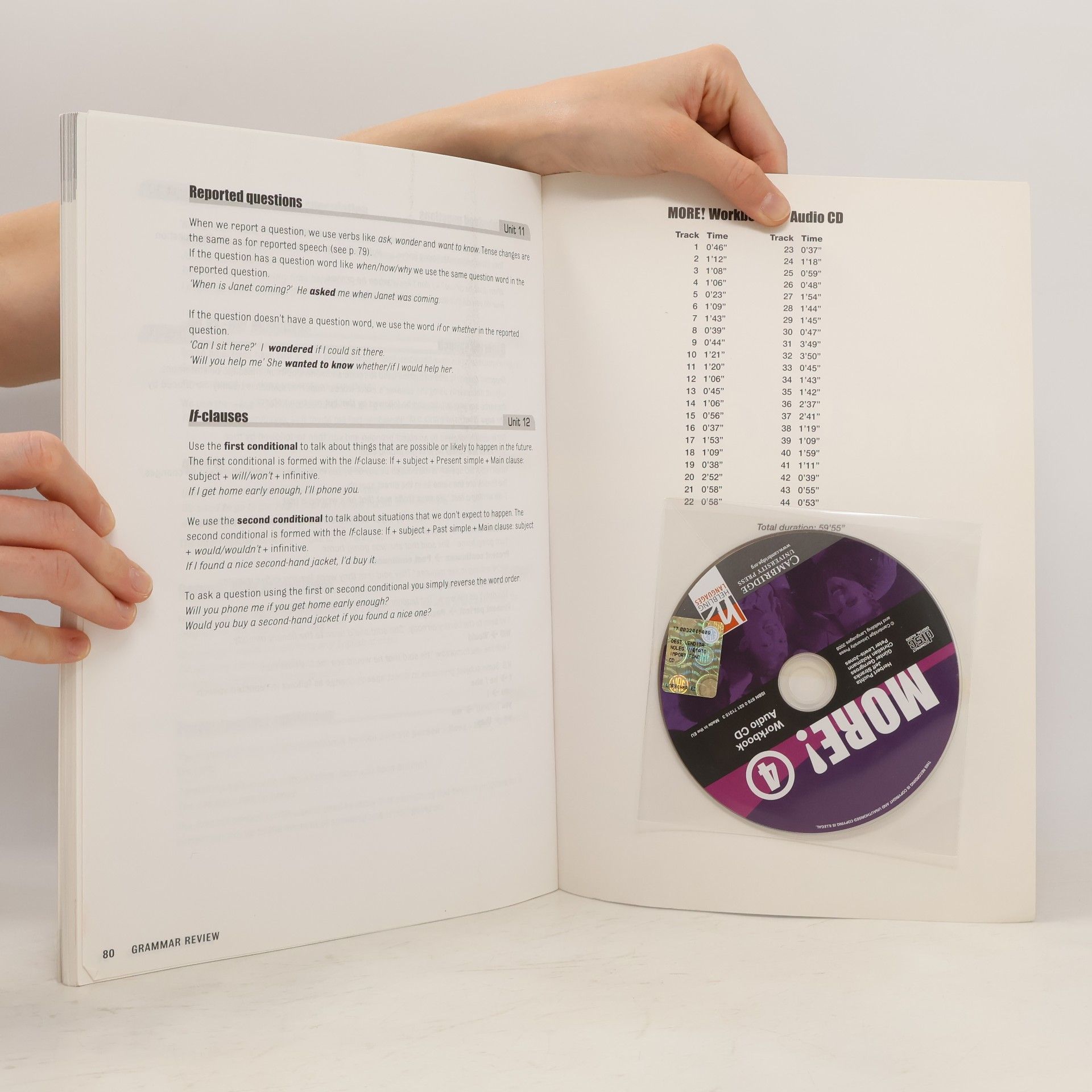 Kolektiv autorů More! 4 Workbook + Audio CD