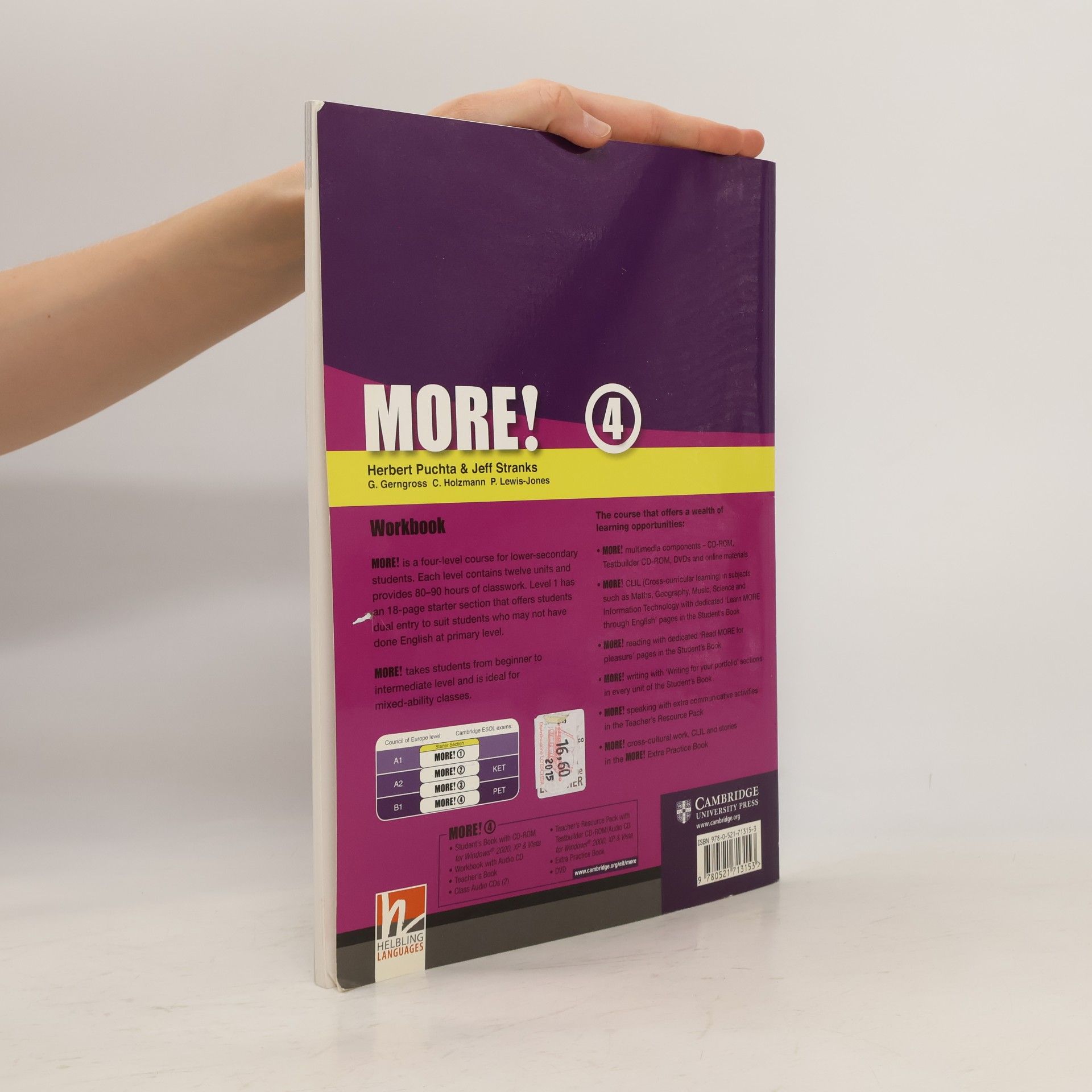 Kolektiv autorů More! 4 Workbook + Audio CD