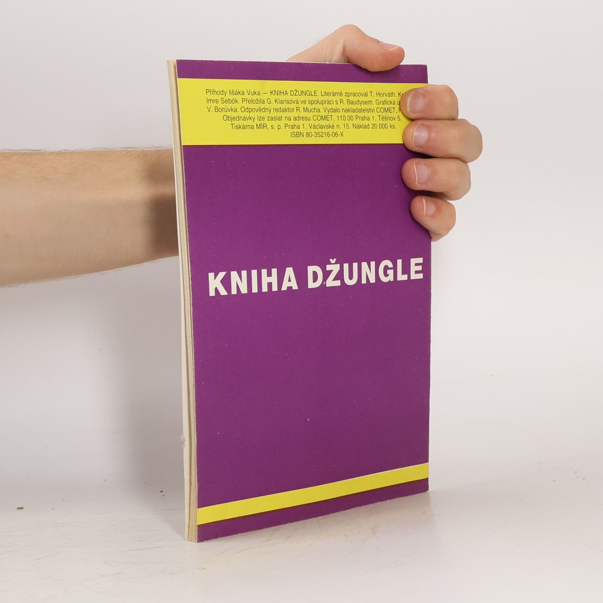Imre Sebok Kniha džungle, Mauglího dobrodružství, Příhody lišáka Vuka