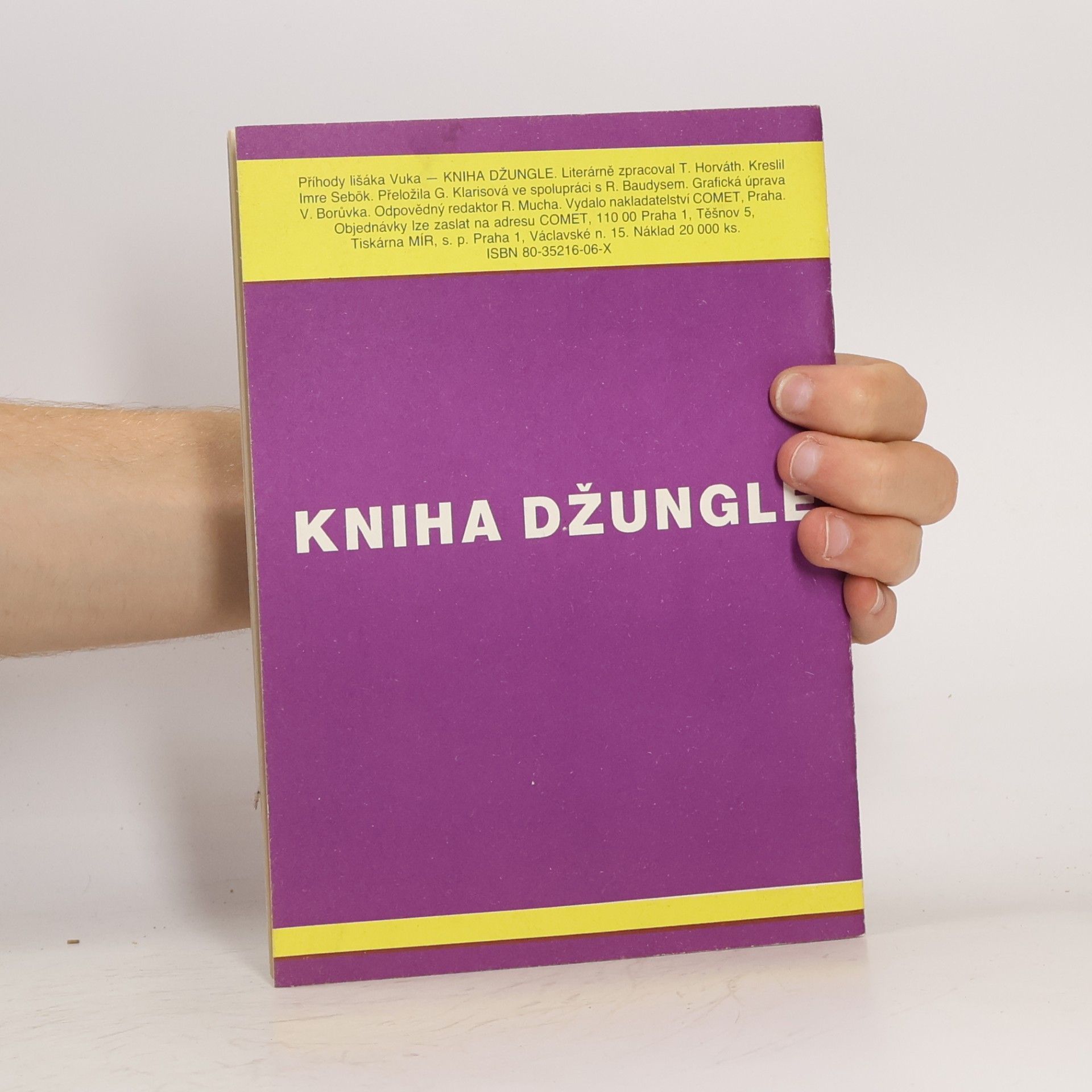 Imre Sebok Kniha džungle, Mauglího dobrodružství, Příhody lišáka Vuka