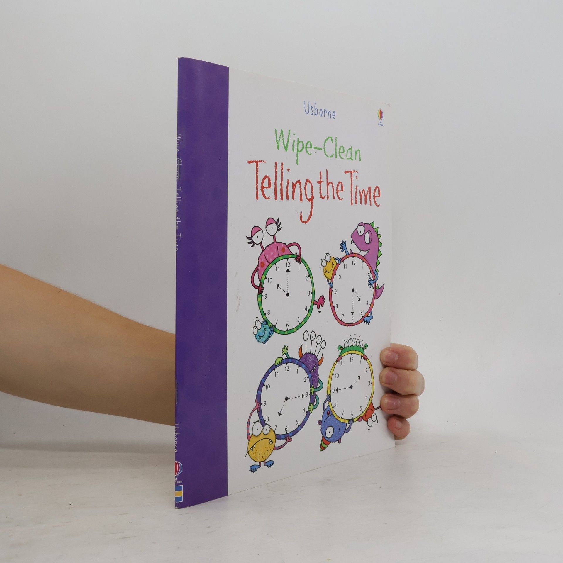 Jessica Greenwell Usborne Wipe Clean Books: Wipe-Clean Telling the Time