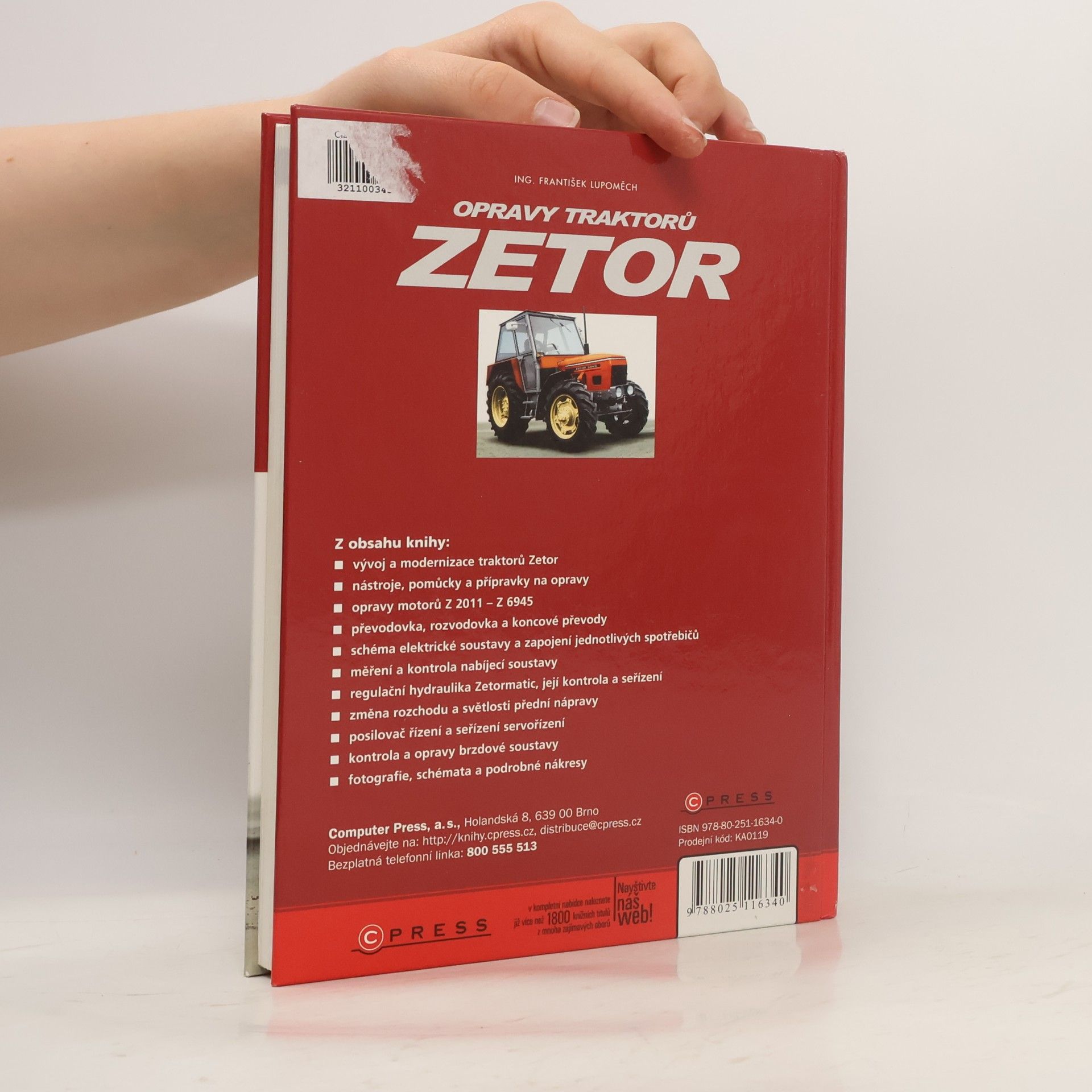 František Lupoměch Opravy traktorů Zetor