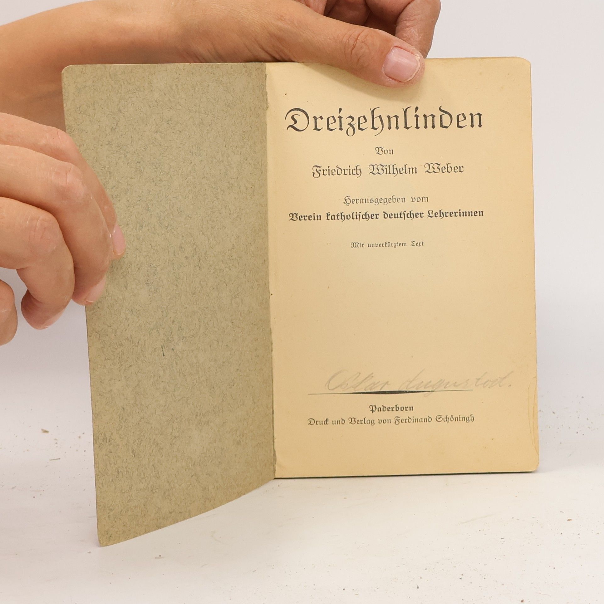 Friedrich Wilhelm Weber Dreizehnlinden
