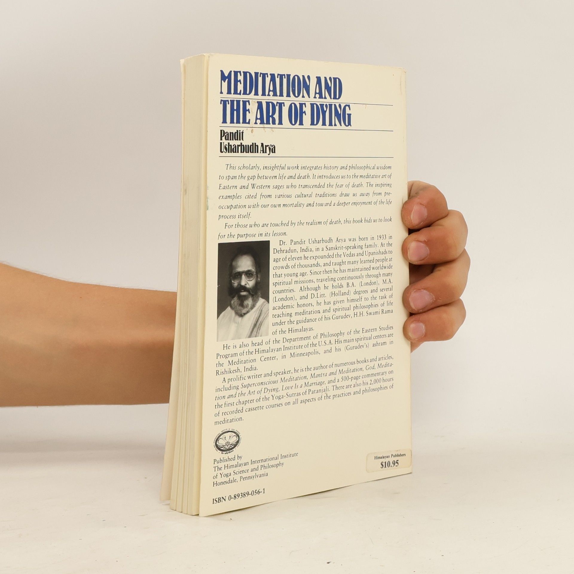 Pandit Rajmani Tigunait Meditation and the Art of Dying
