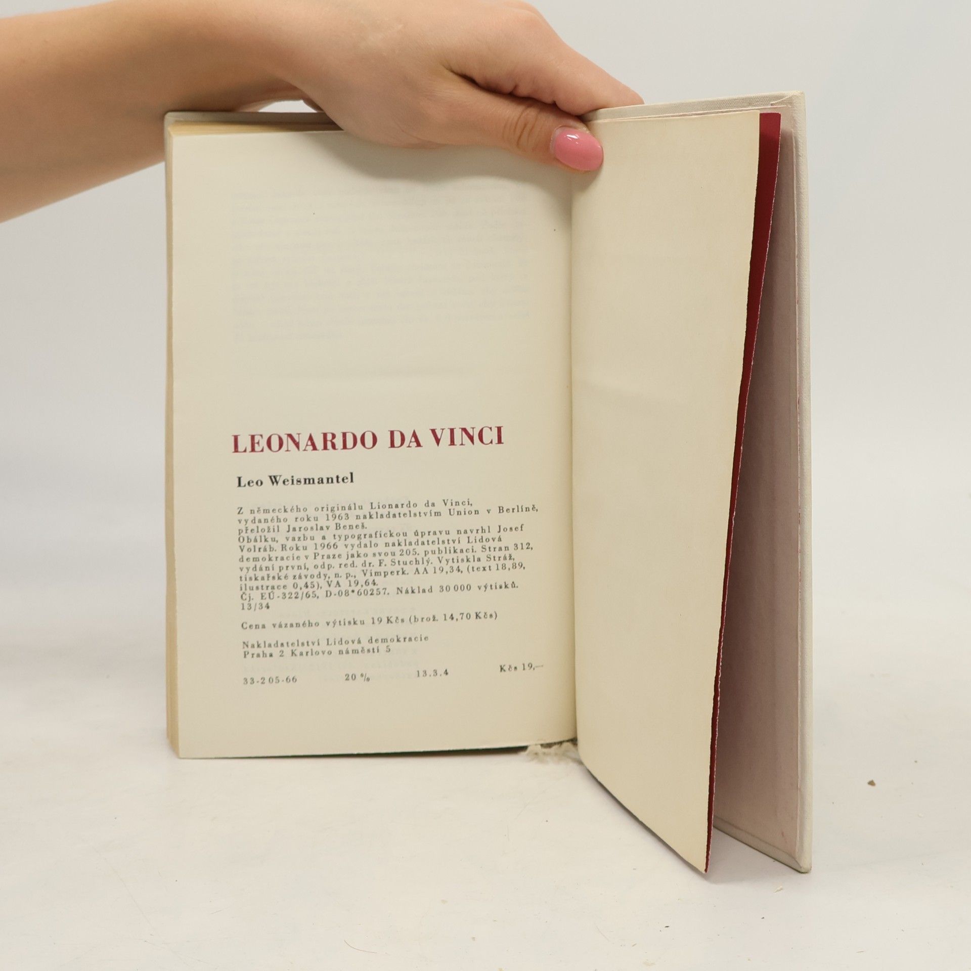 Leo Weismantel Leonardo da Vinci