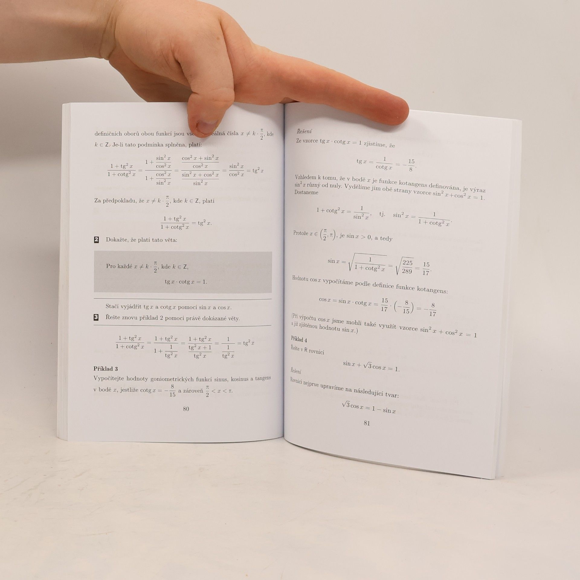 Oldřich Odvárko Matematika pro gymnázia. Goniometrie