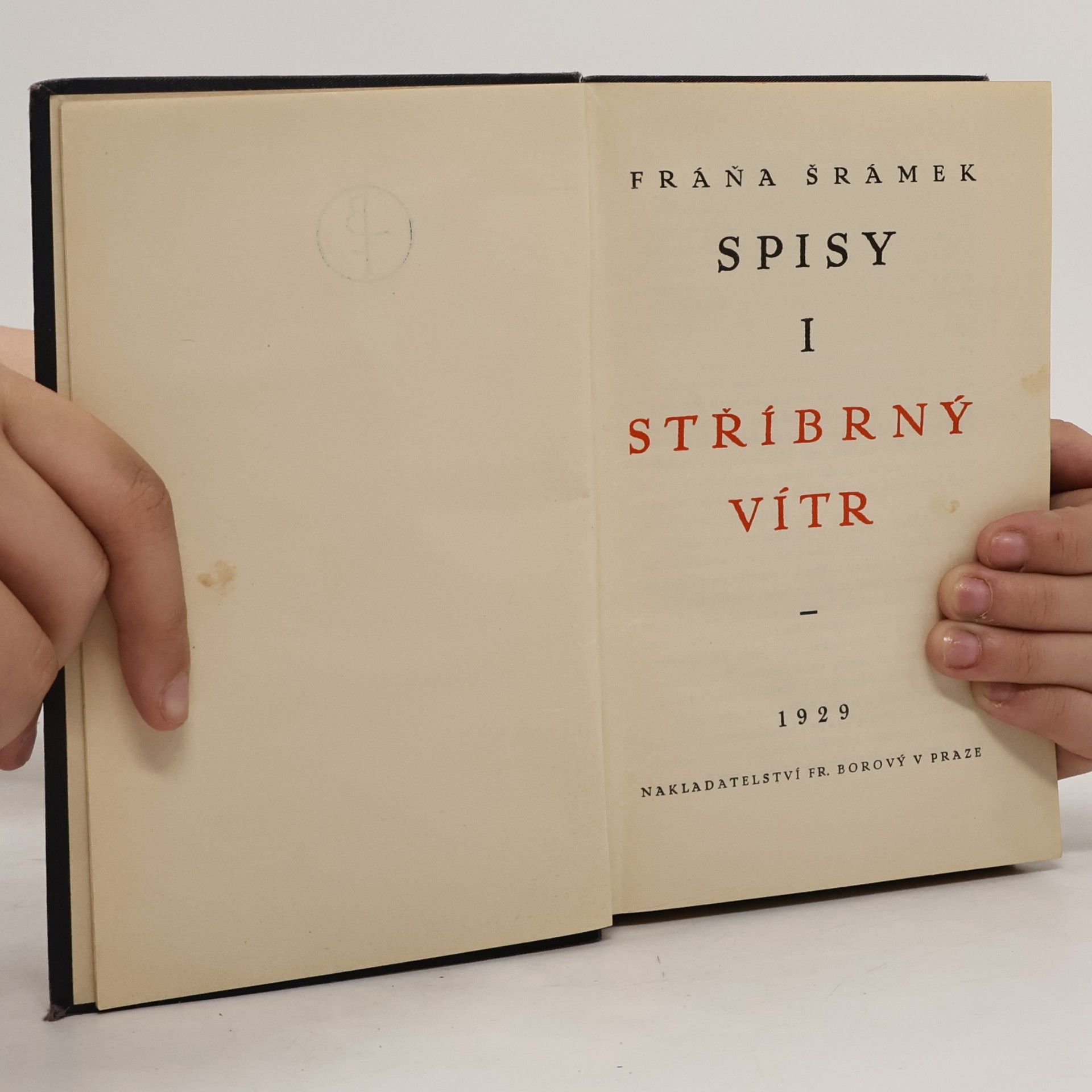 Fráňa Šrámek Stříbrný vítr
