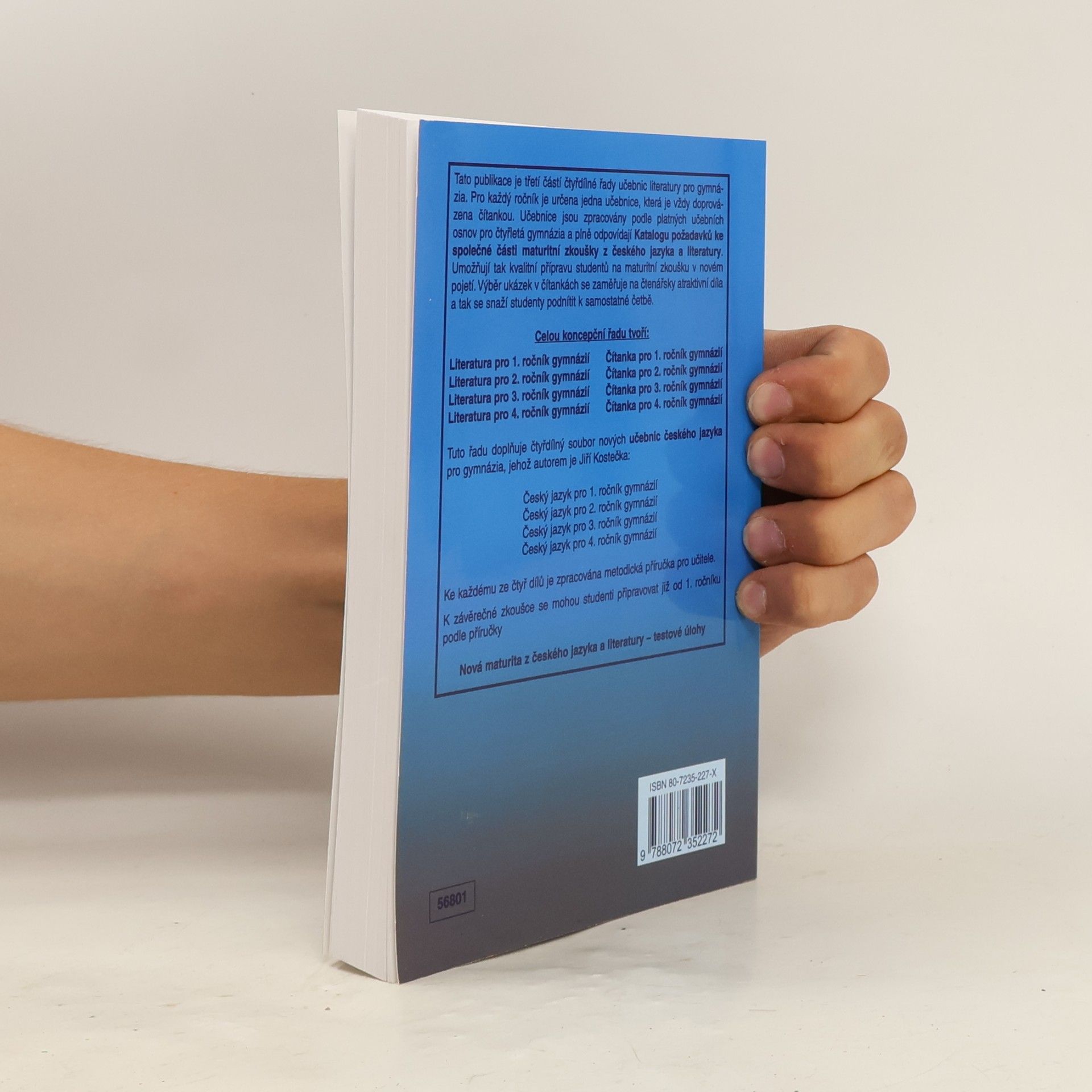 Josef Soukal Literatura pro III. ročník gymnázií