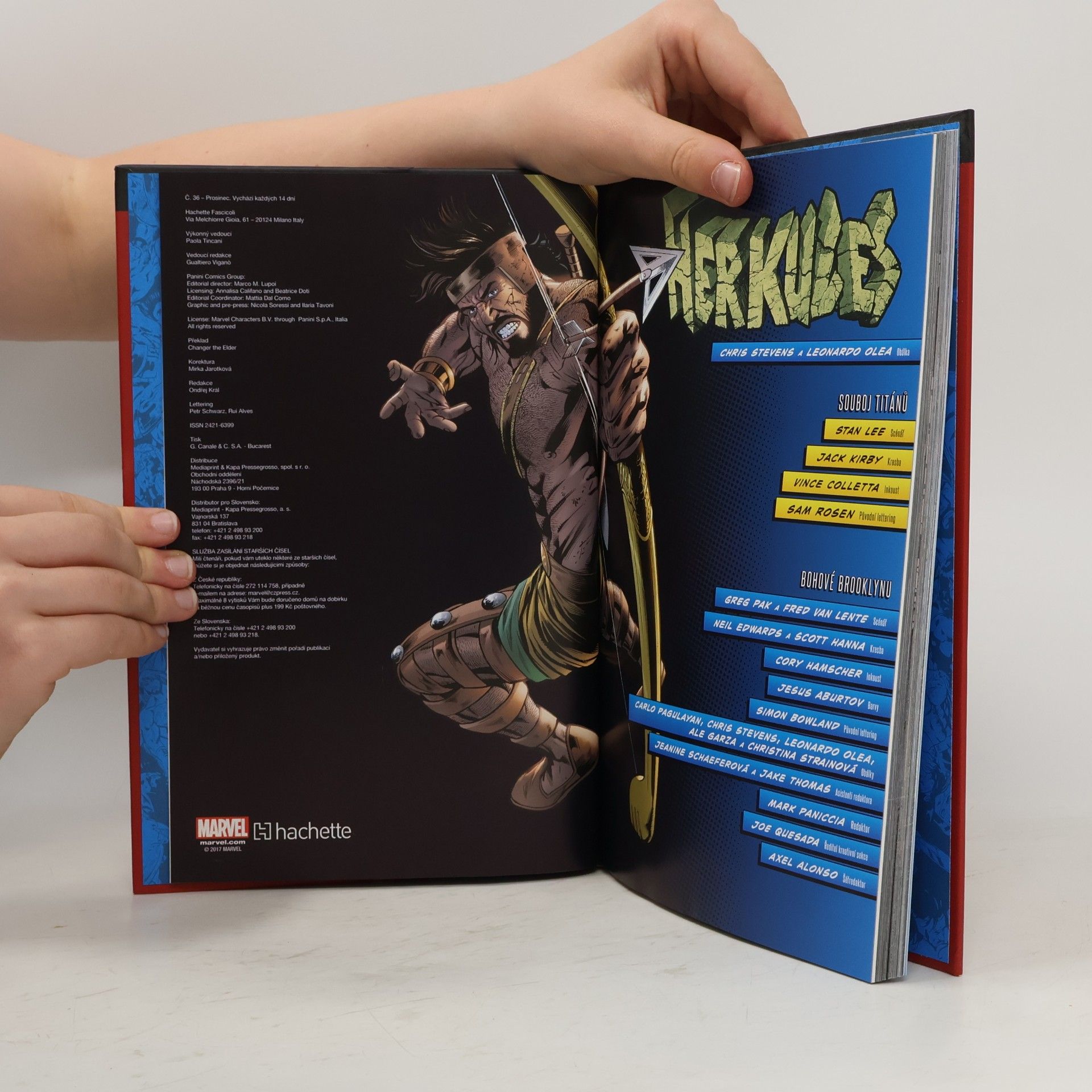 Collectif d'auteurs Nejmocnější hrdinové Marvelu 36. Herkules