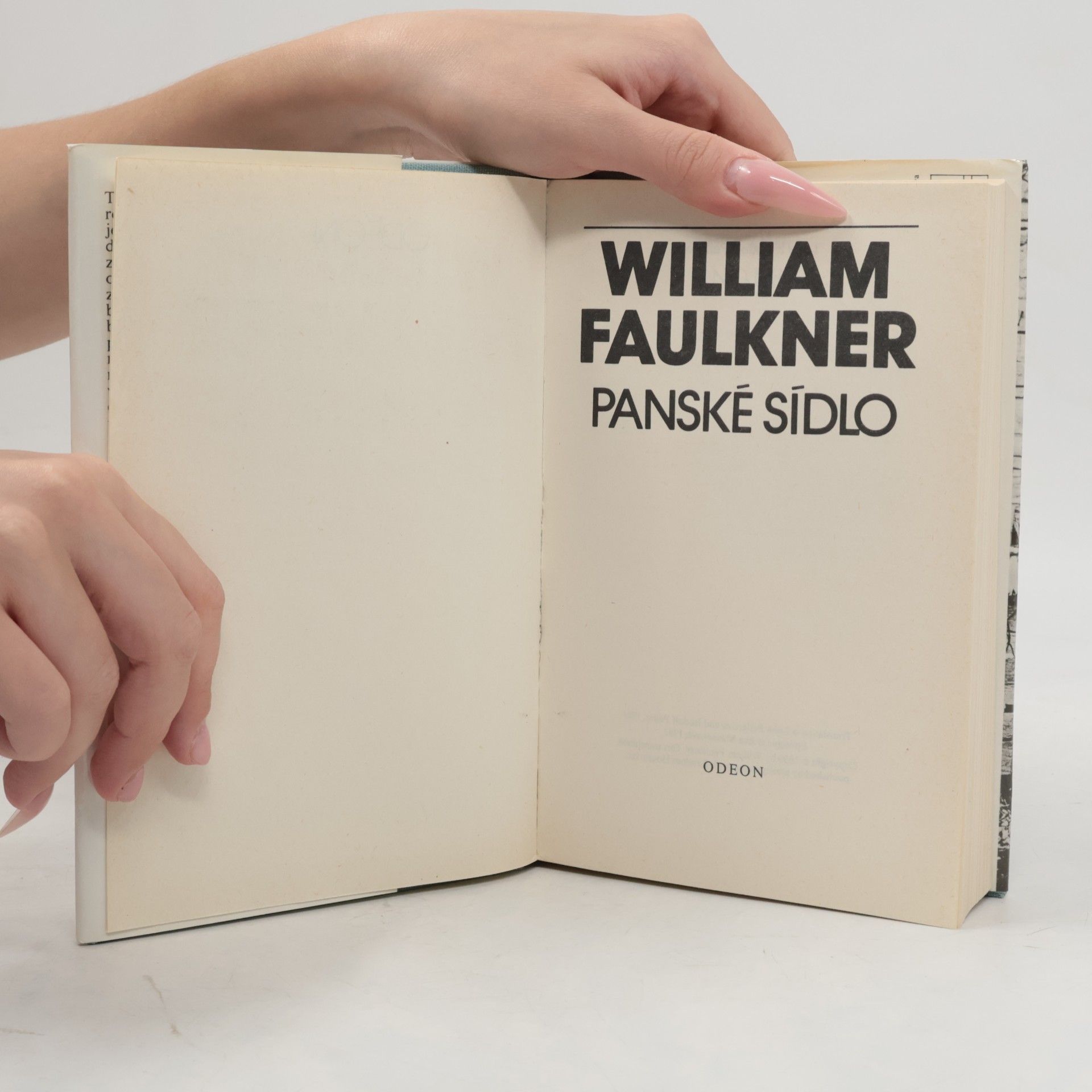 William Faulkner Panské sídlo