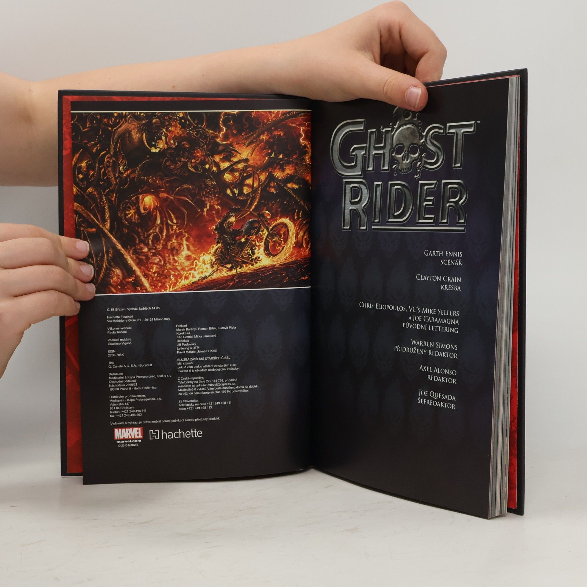 Garth Ennis Ghost Rider. Cesta do zatracení