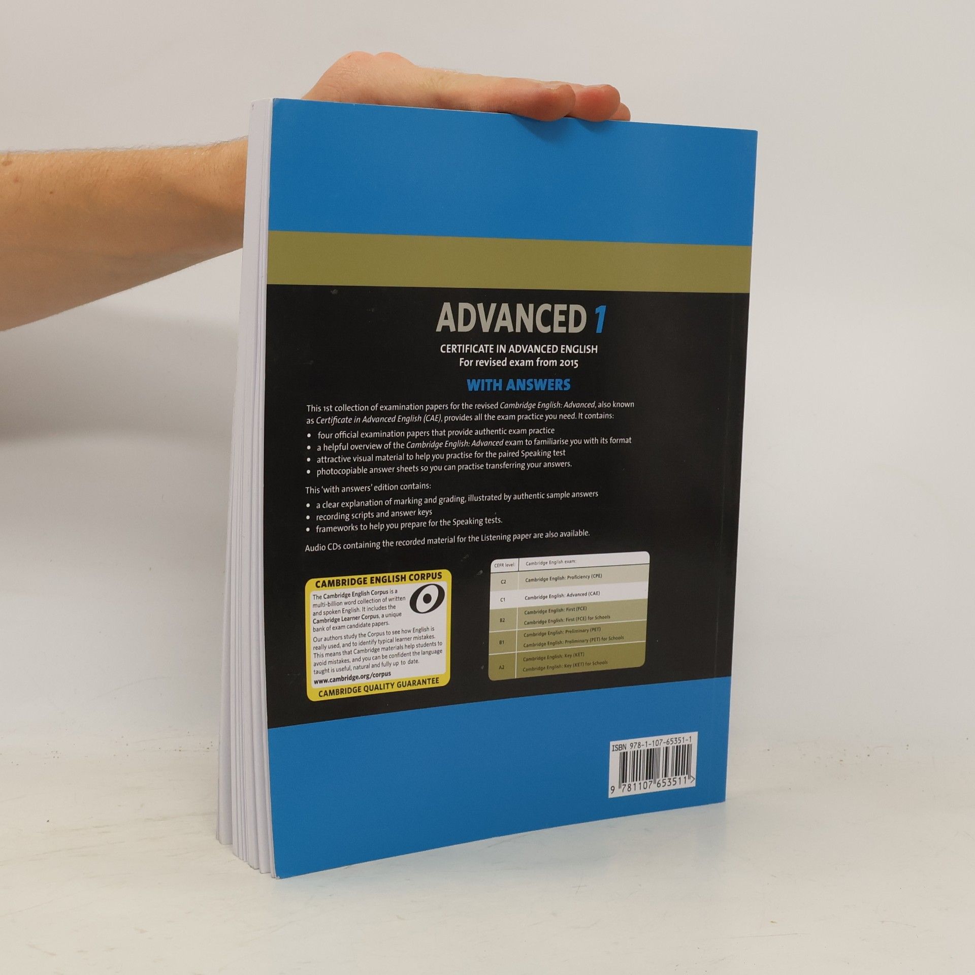 Collectif d'auteurs Advanced : Certificate in Advanced English with Answers 1