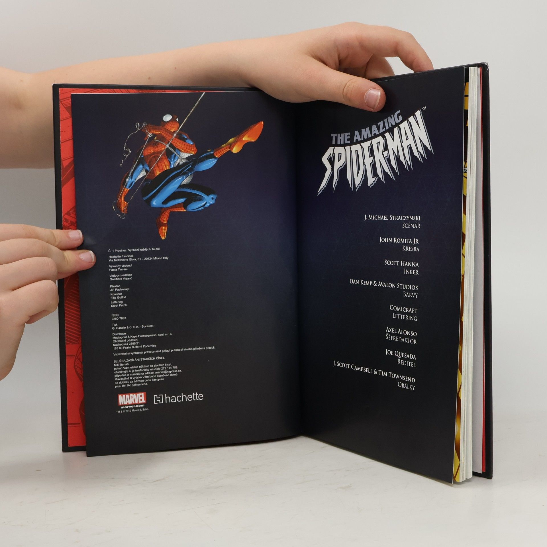 J. Michael Straczynski Ultimátní komiksový komplet 21. Amazing Spiderman. Návrat