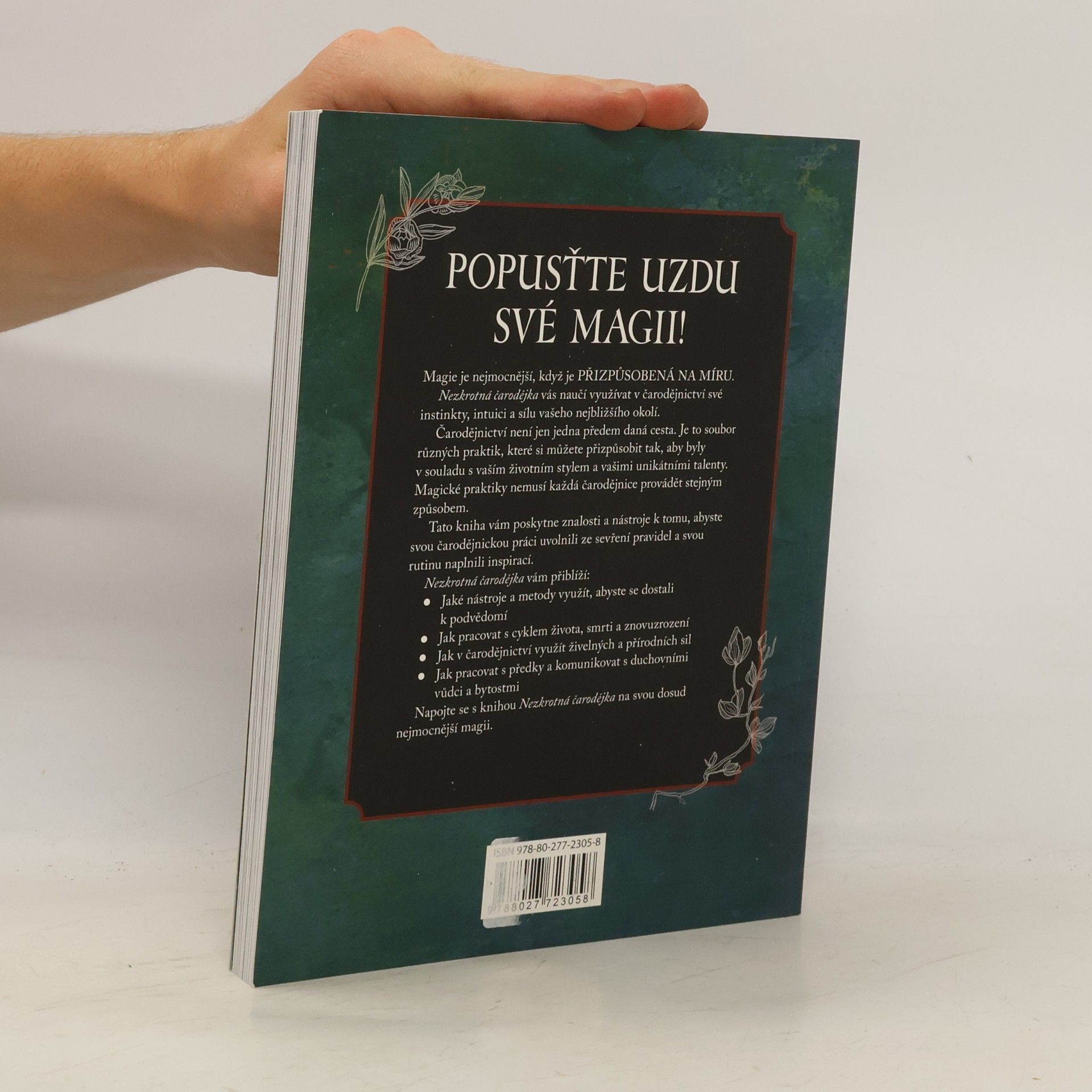 Lidia Pradas Nezkrotná čarodějka : Naslouchejte instinktům. Vysvoboďte magii z pout. Objevte svou čarodějnickou sílu.