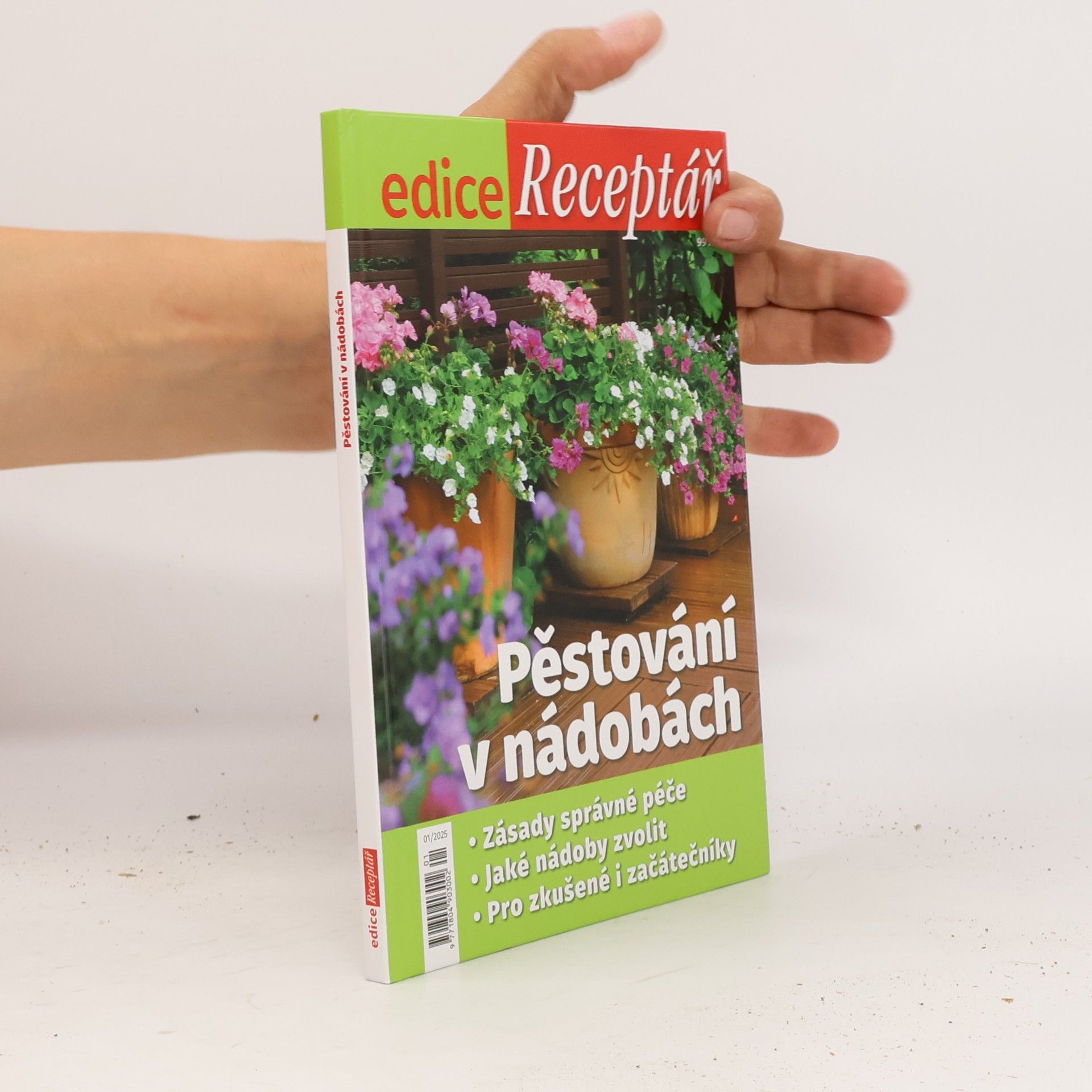 Autorenkollektiv Edice Receptář 1/2025 Pěstování v nádobách