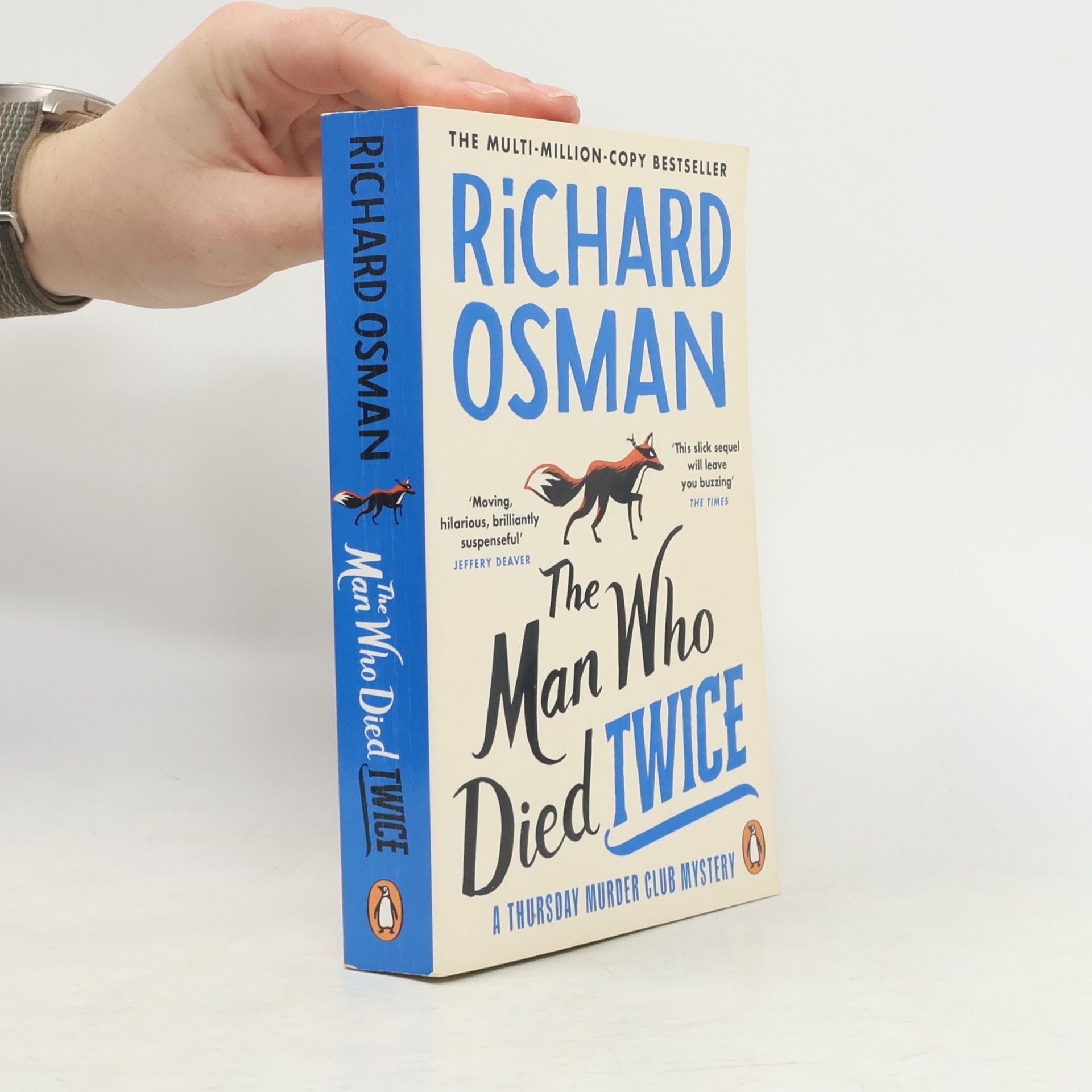 Richard Osman The Man Who Died Twice