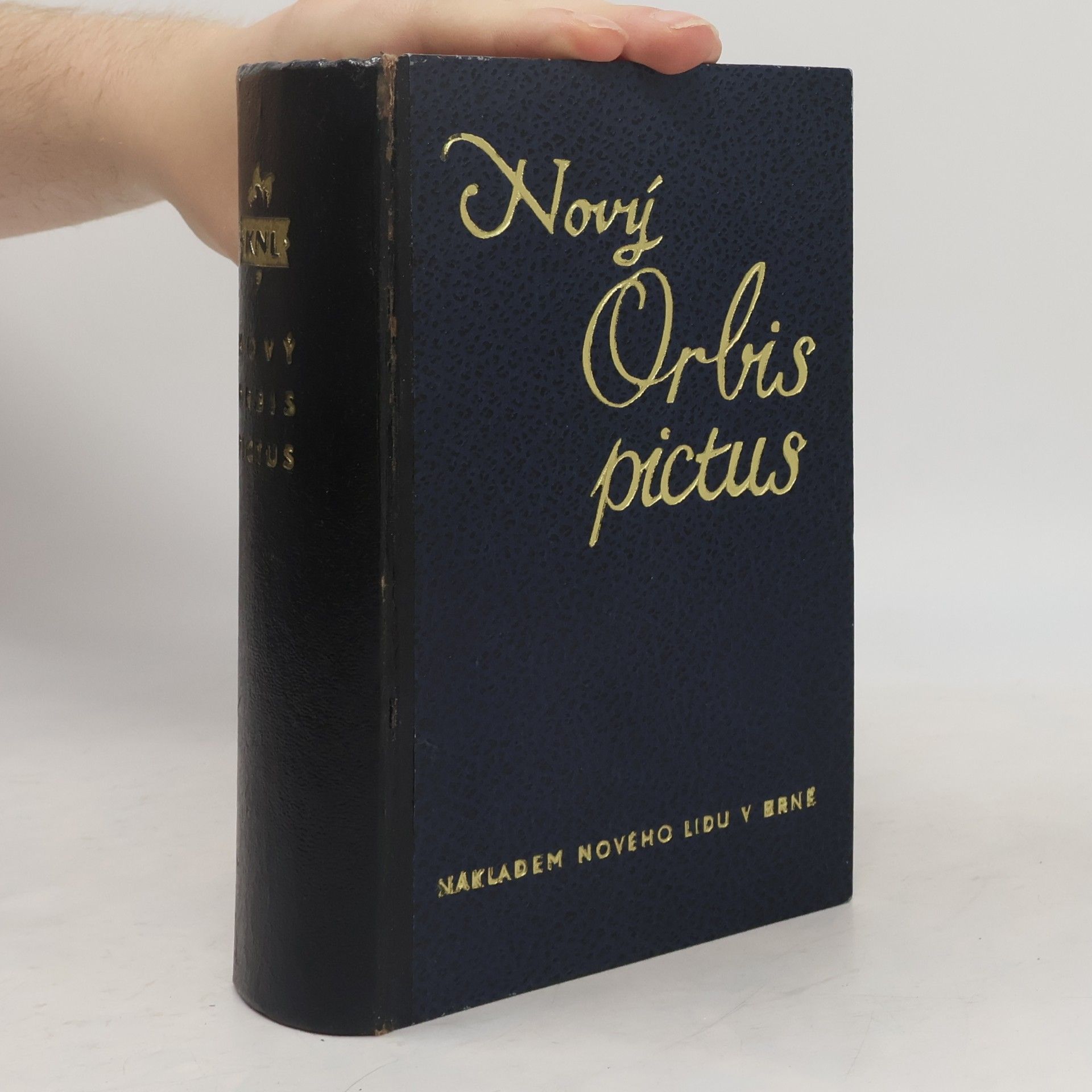 F. Pokorný Nový Orbis pictus. Obrázkový slovník česko-německý a německo-český. Svazek I.