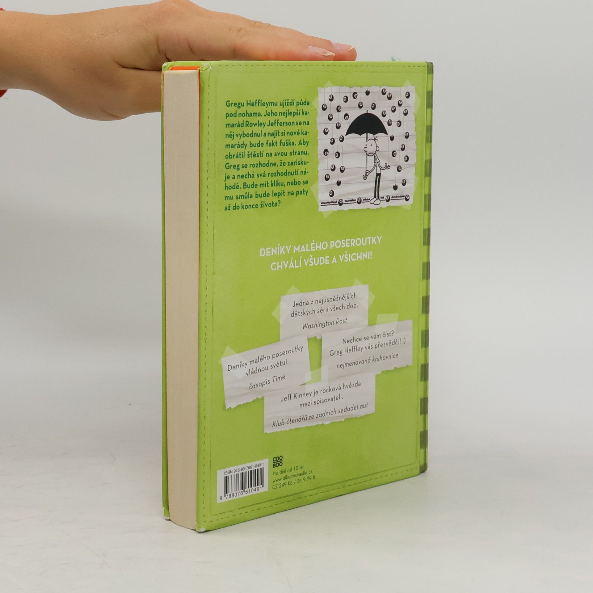 Jeff Kinney Deník malého poseroutky 8. Fakt smůla