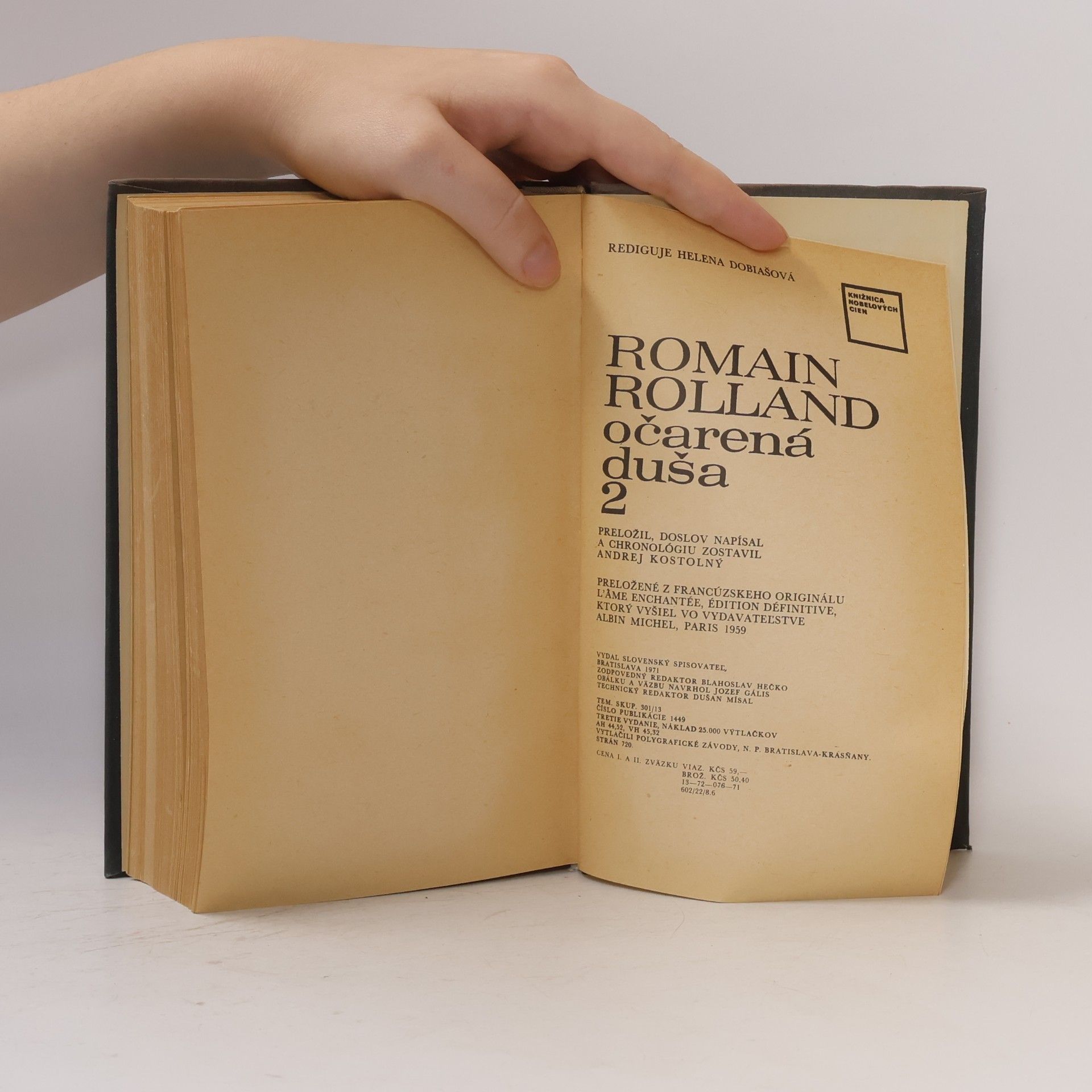 Romain Rolland Očarená duša 2