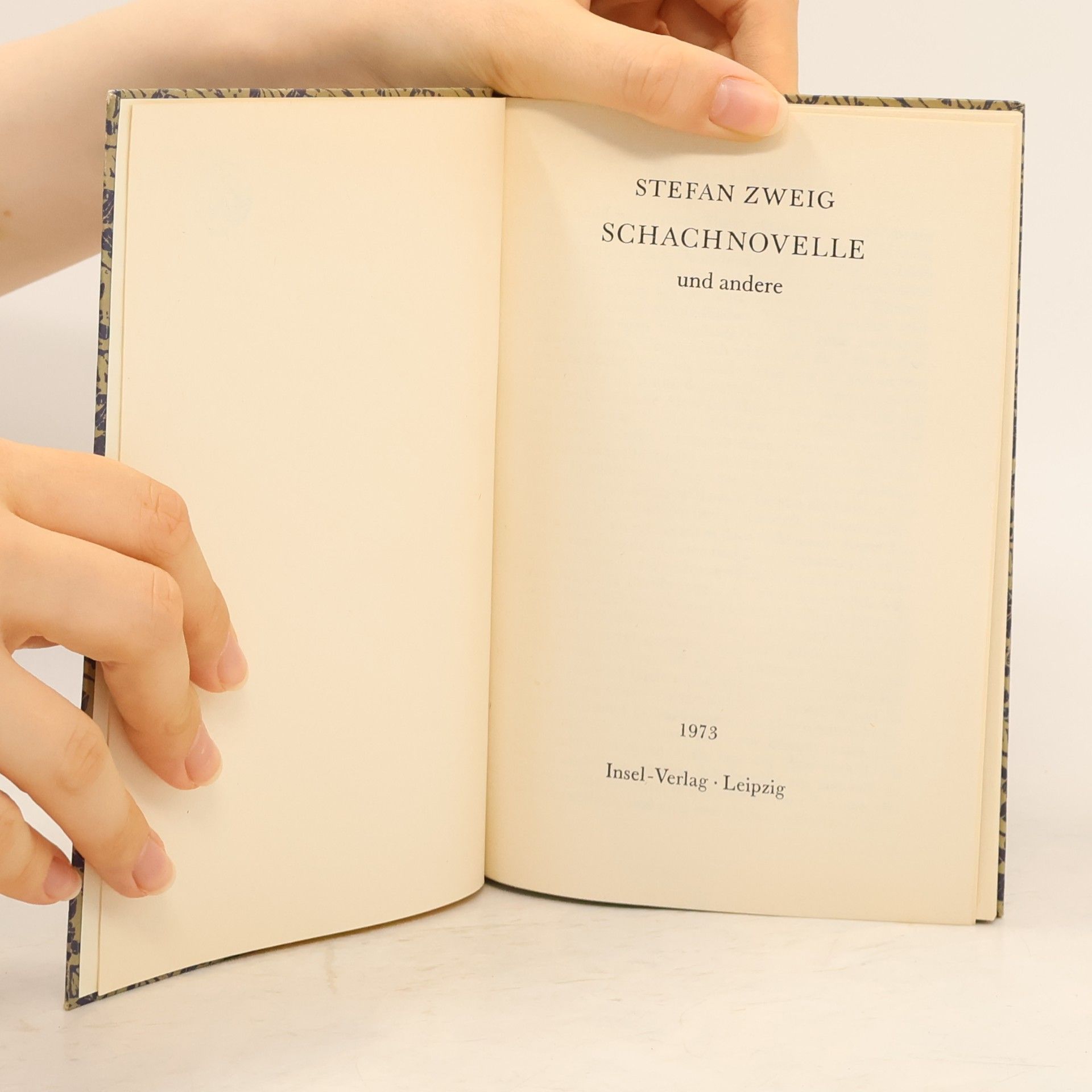 Stefan Zweig Schachnovelle