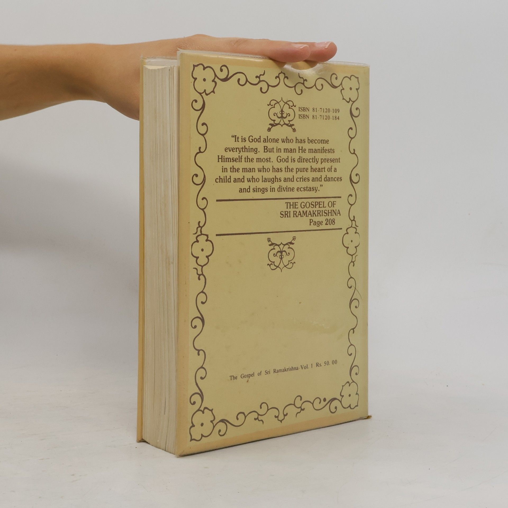 svámí Nikhilananda The Gospel of Sri Ramakrishna