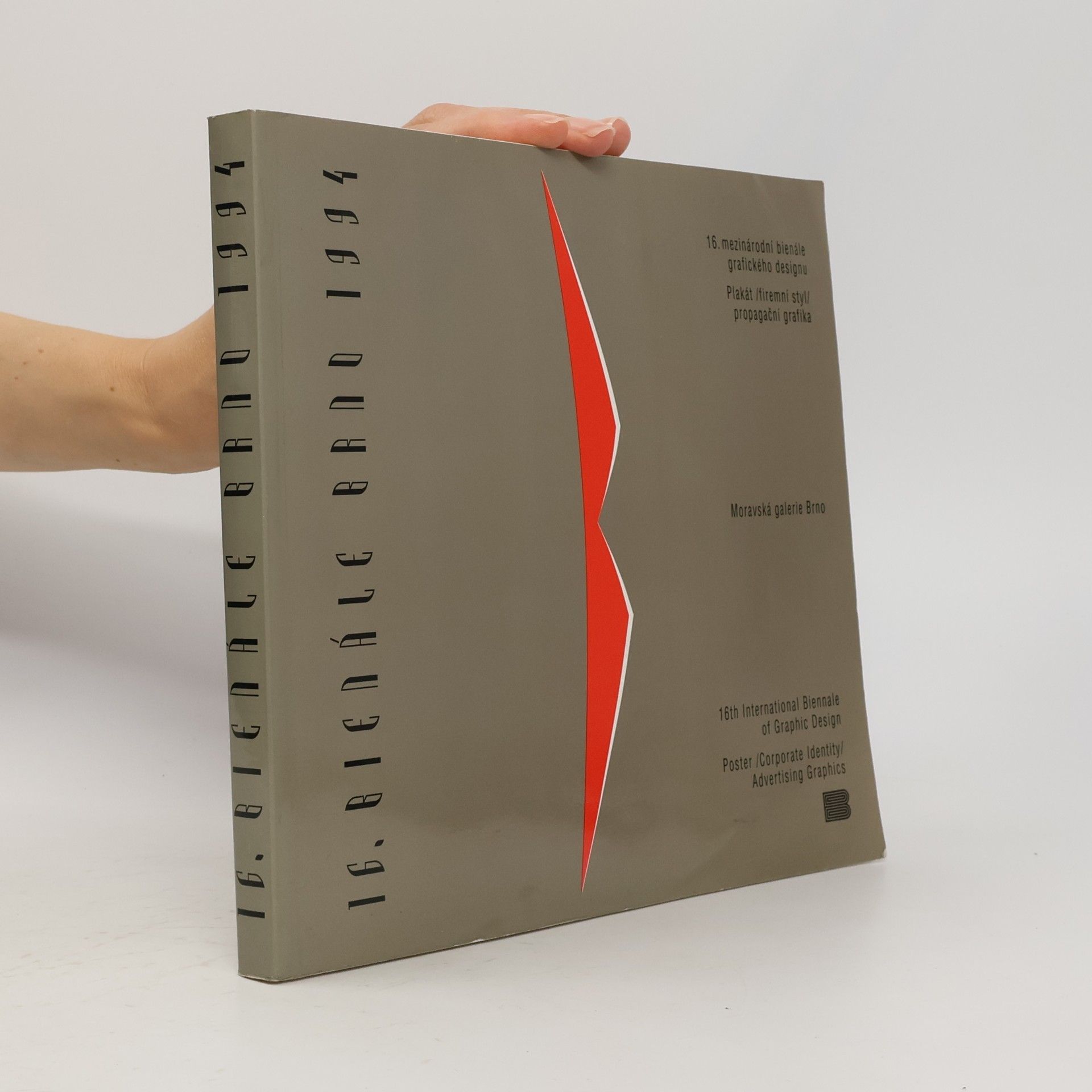 Jaroslav Kačer Mezinárodní bienále grafického designu Brno 1994. 16. ročník. : Plakát, firemní styl, propagační grafika