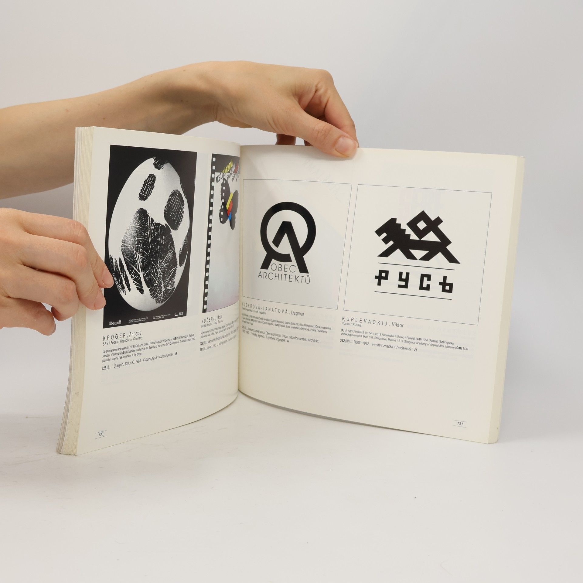 Jaroslav Kačer Mezinárodní bienále grafického designu Brno 1994. 16. ročník. : Plakát, firemní styl, propagační grafika