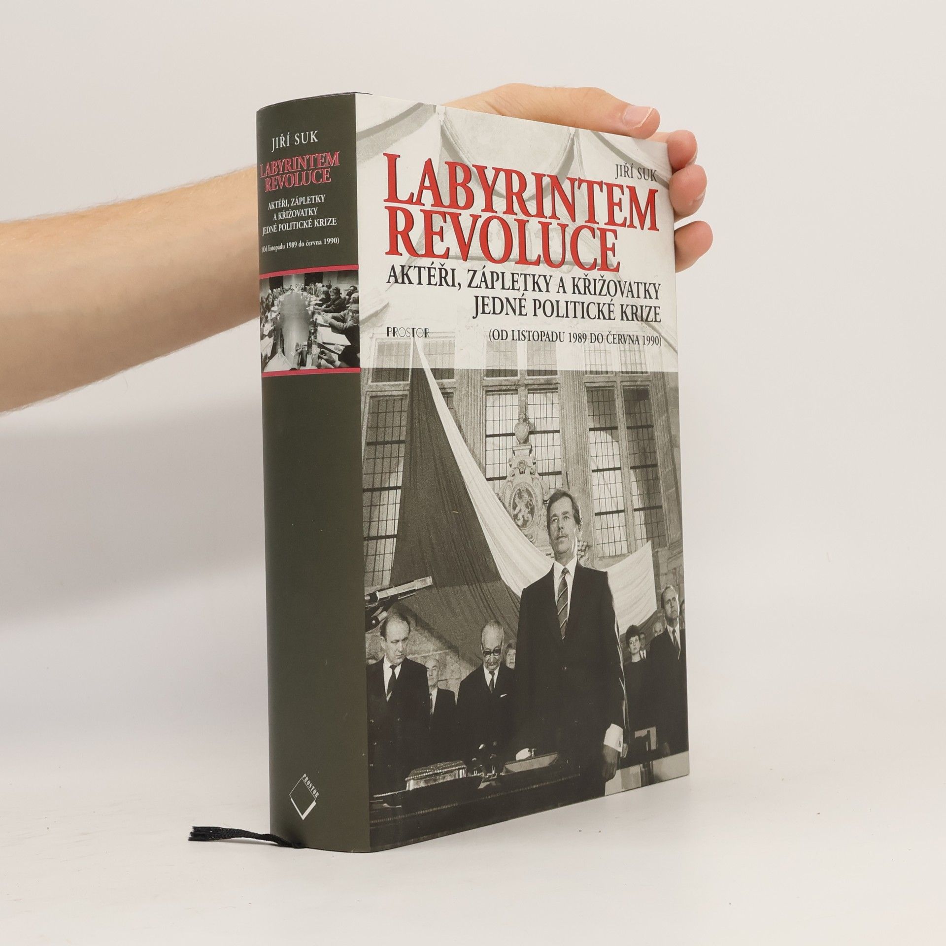 Jiří Suk Labyrintem revoluce. Aktéři, zápletky a křižovatky jedné politické krize (od listopadu 1989 do června 1990)