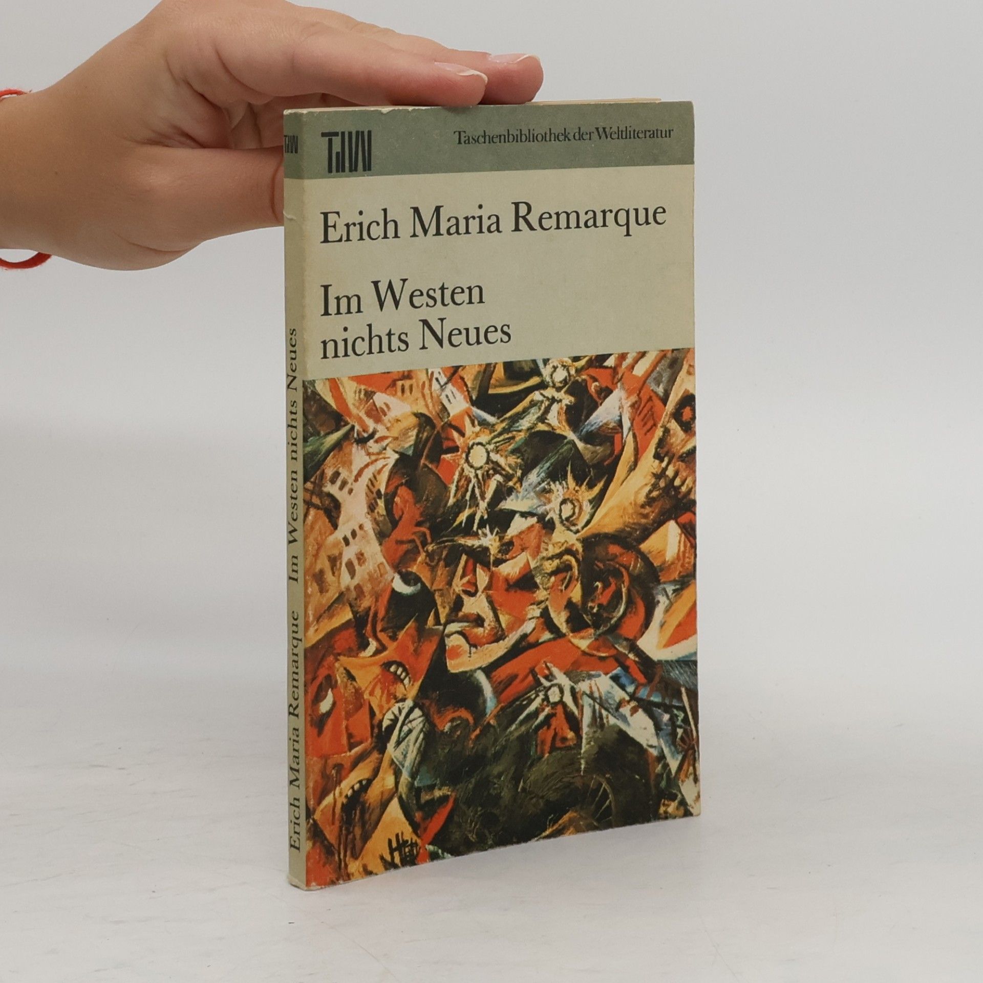 Erich Maria Remarque Im Westen nichts Neues