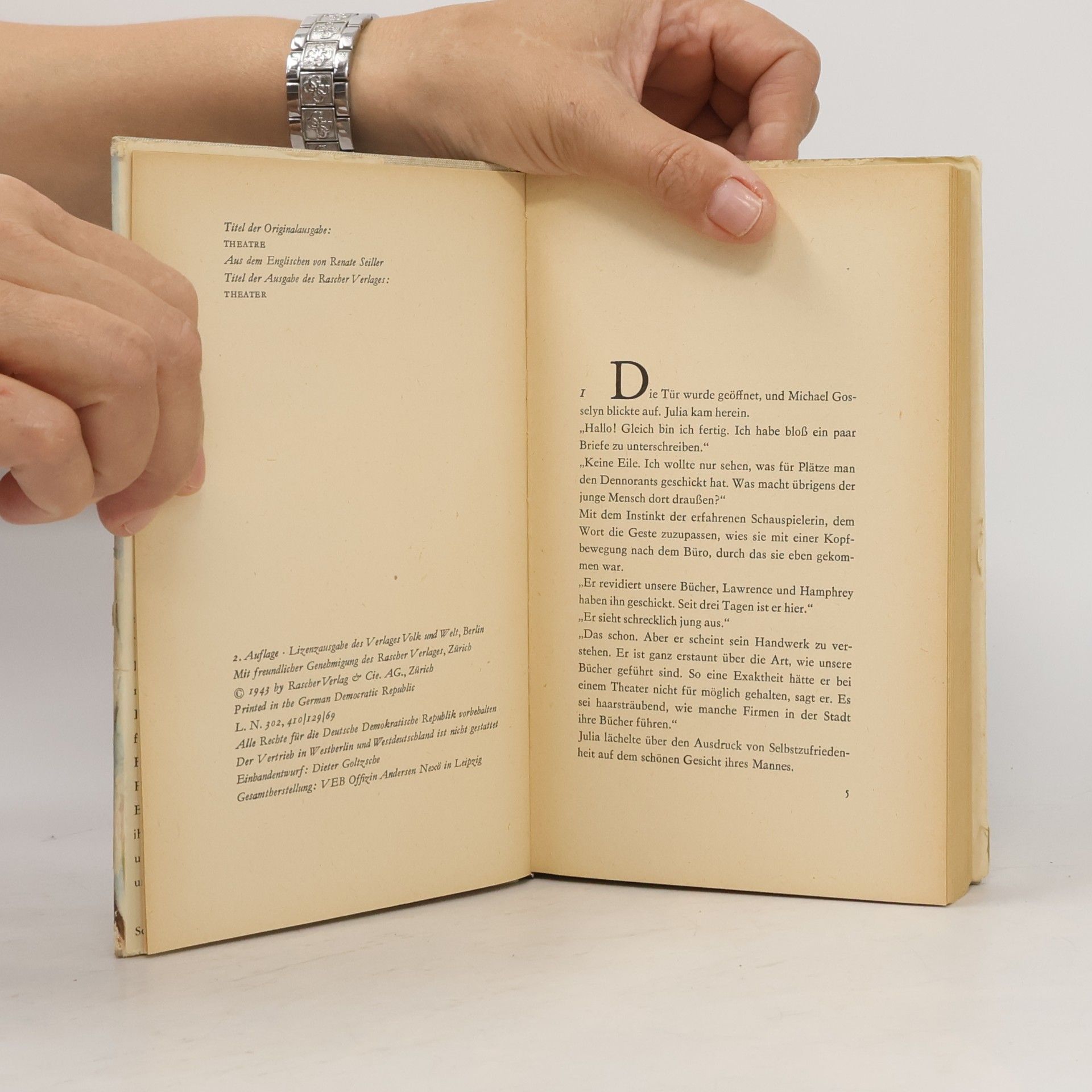 William Somerset Maugham Julia, du bist zauberhaft