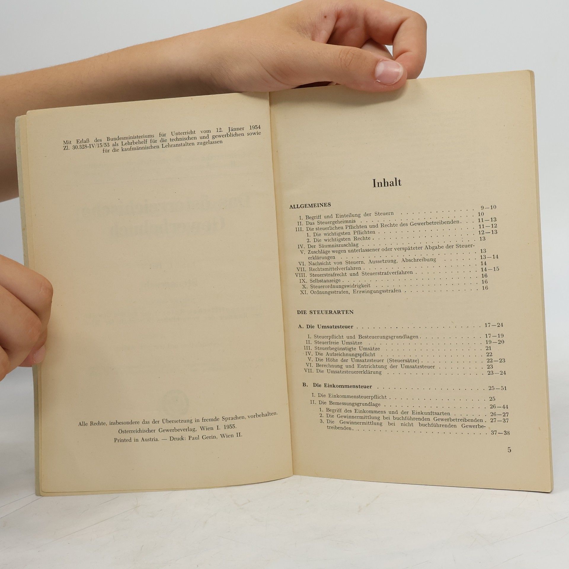 Autorenkollektiv Das österreichische Gewerbebuch. Band I. Teil 4