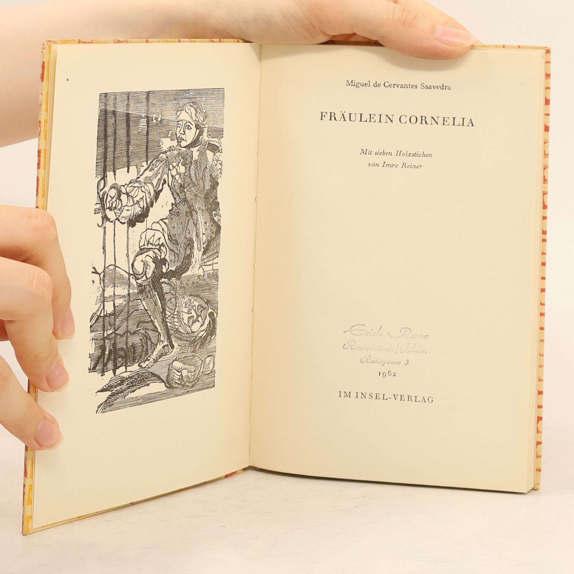 Miguel de Cervantes Saavedra Fräulein Cornelia