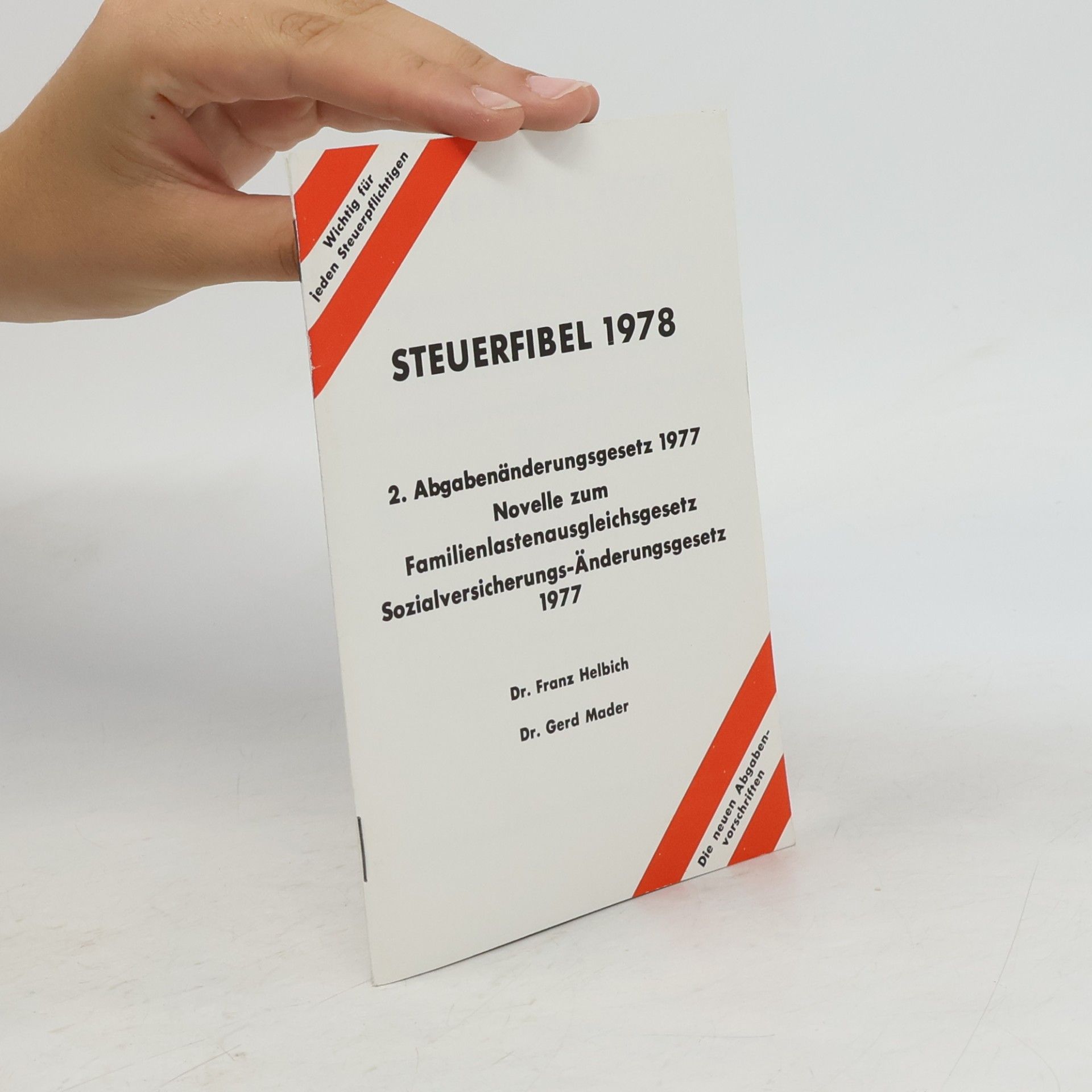 Steuerfibel 1978
