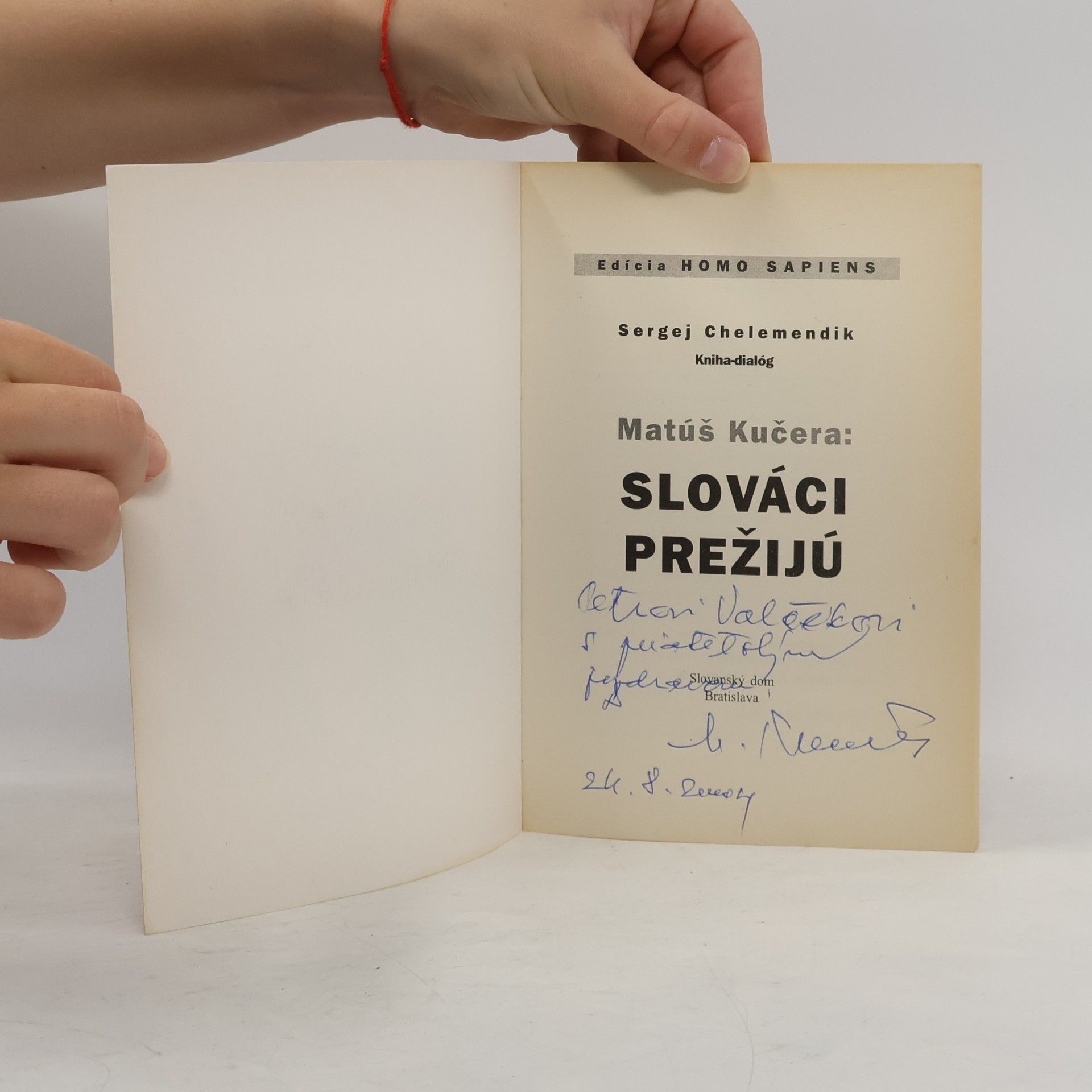 Sergej V. Chelemendik Matúš Kučera: Slováci prežijú