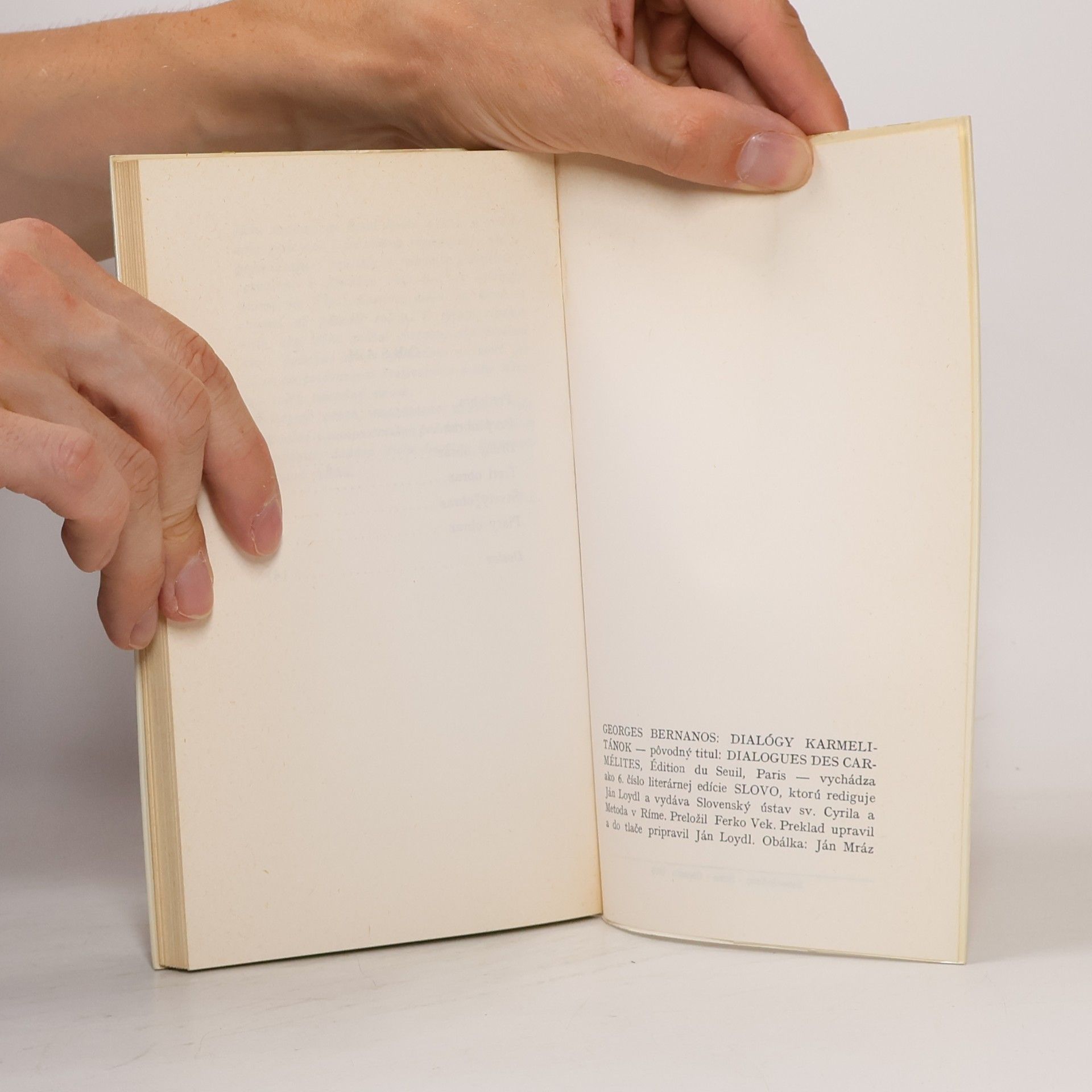 Georges Bernanos Dialógy karmelitánok